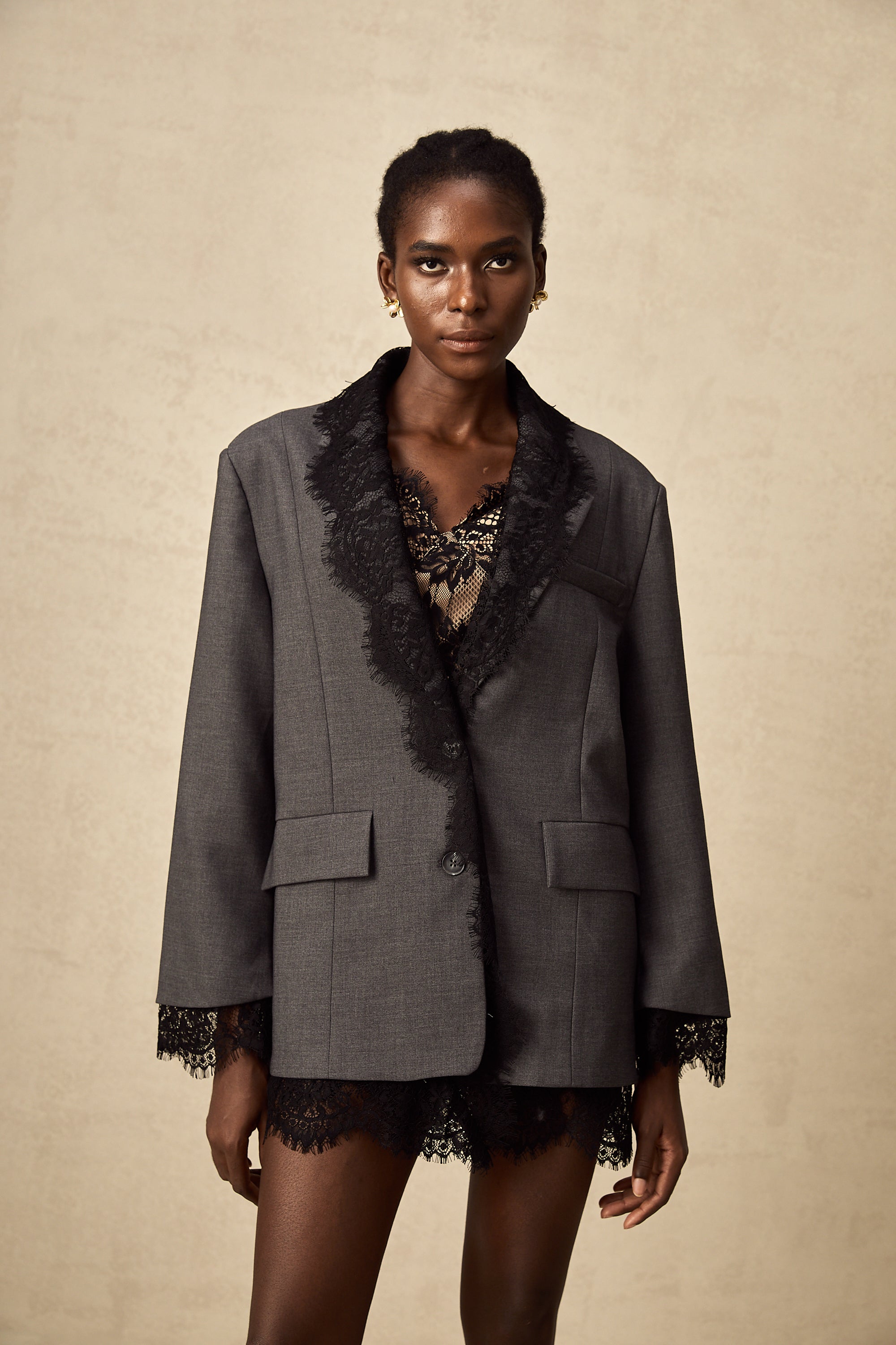 Dianthe Lace Blazer by SIENA - image 9