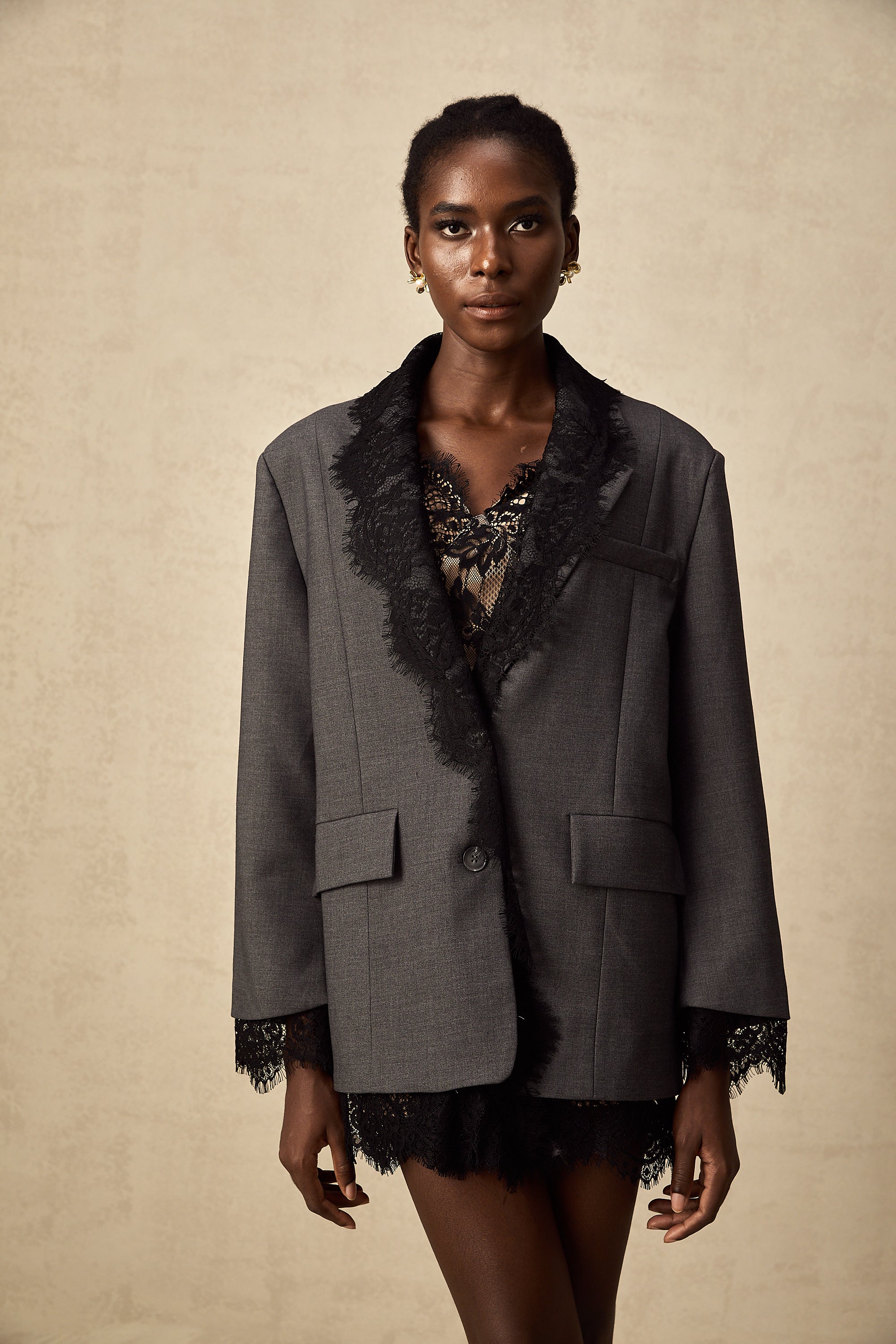 Dianthe Lace Blazer by SIENA - image 12