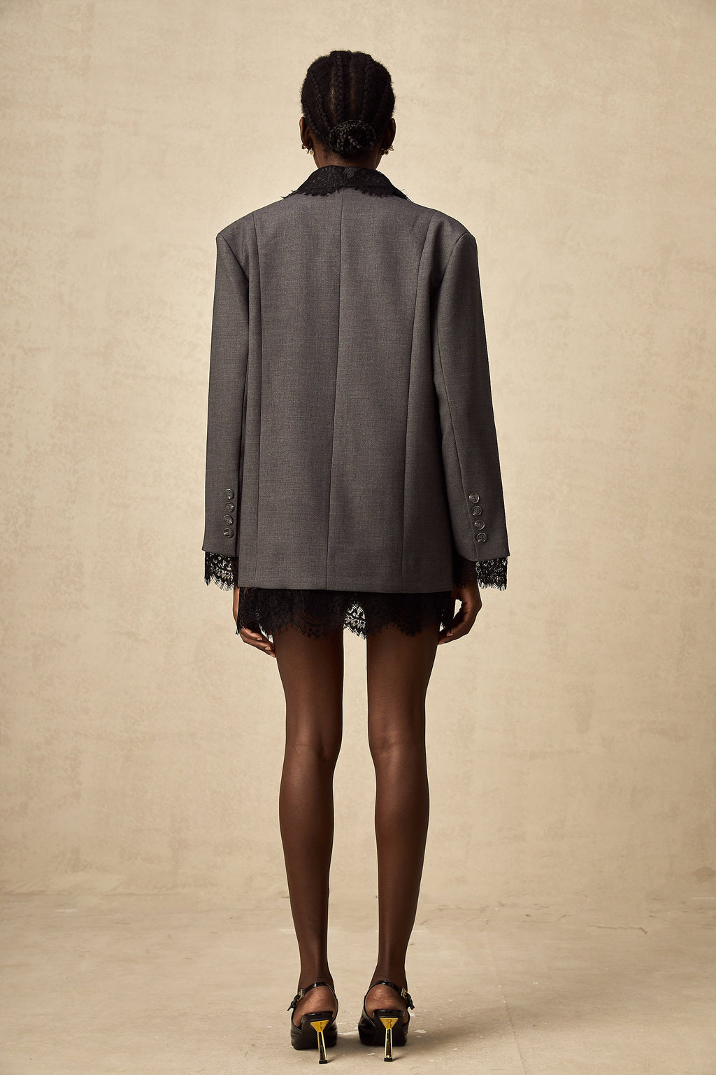 Dianthe Lace Blazer by SIENA - image 2