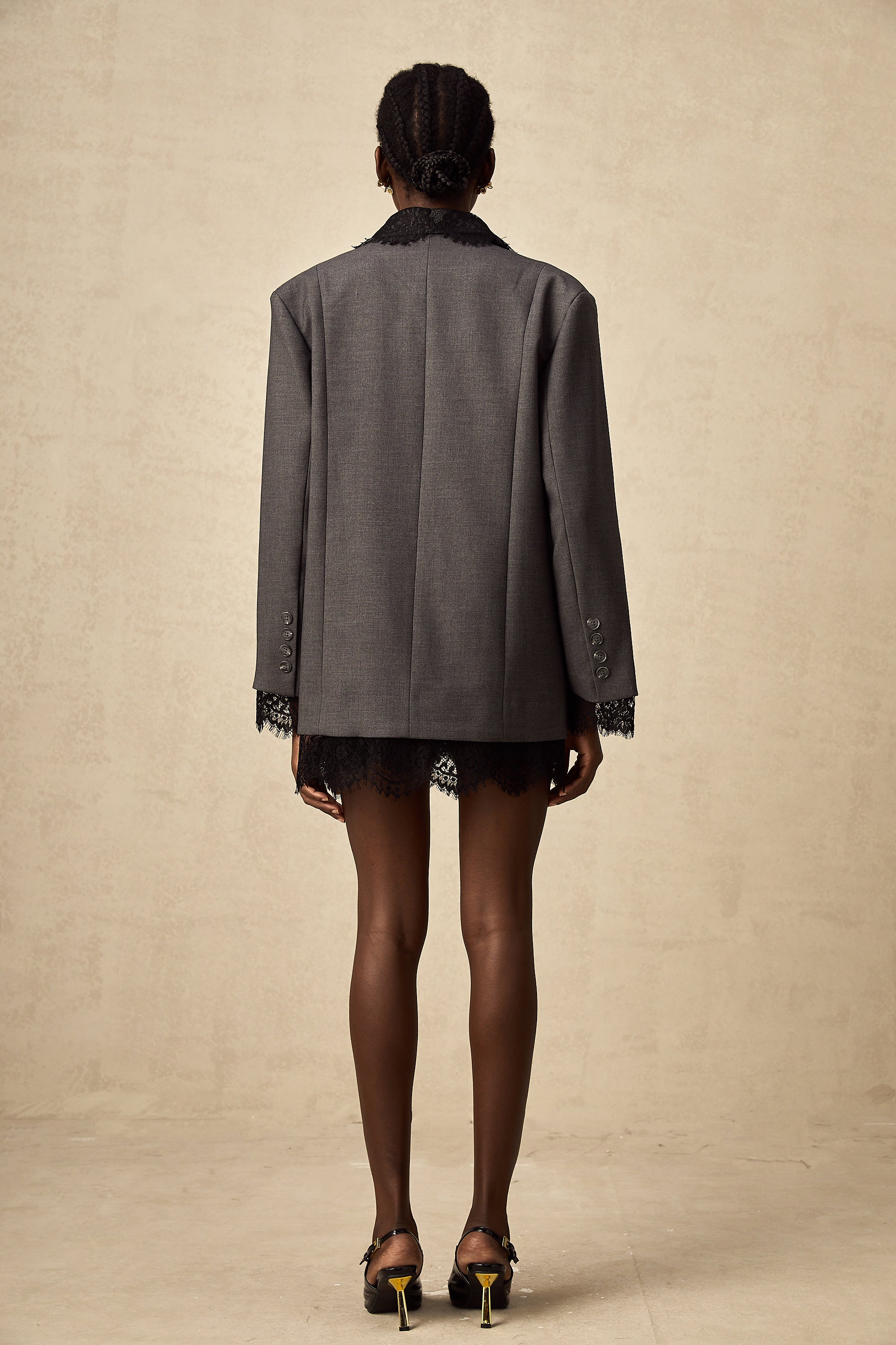 Dianthe Lace Blazer by SIENA - image 2