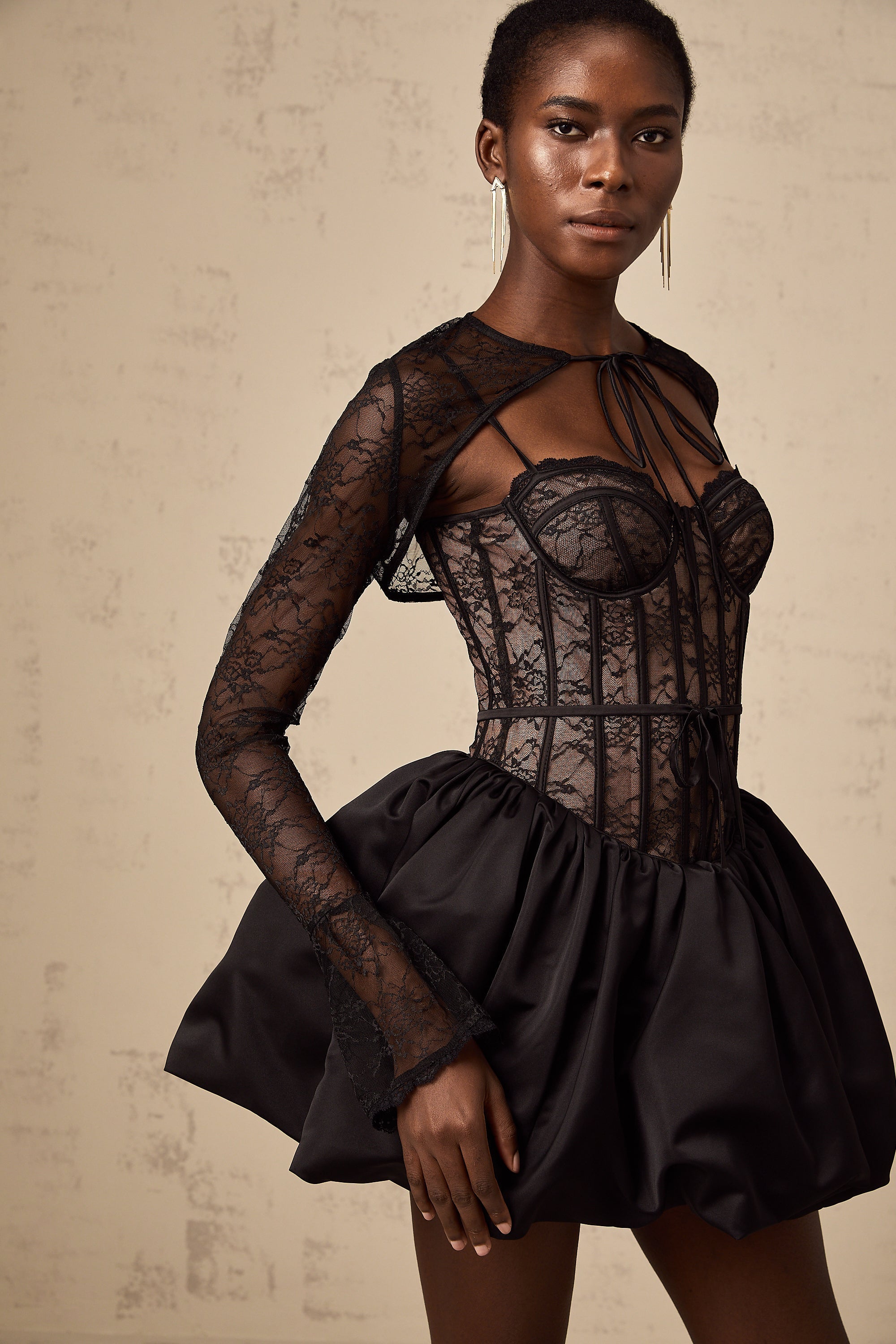 Louise Lace Mini Dress by SIENA - image 10