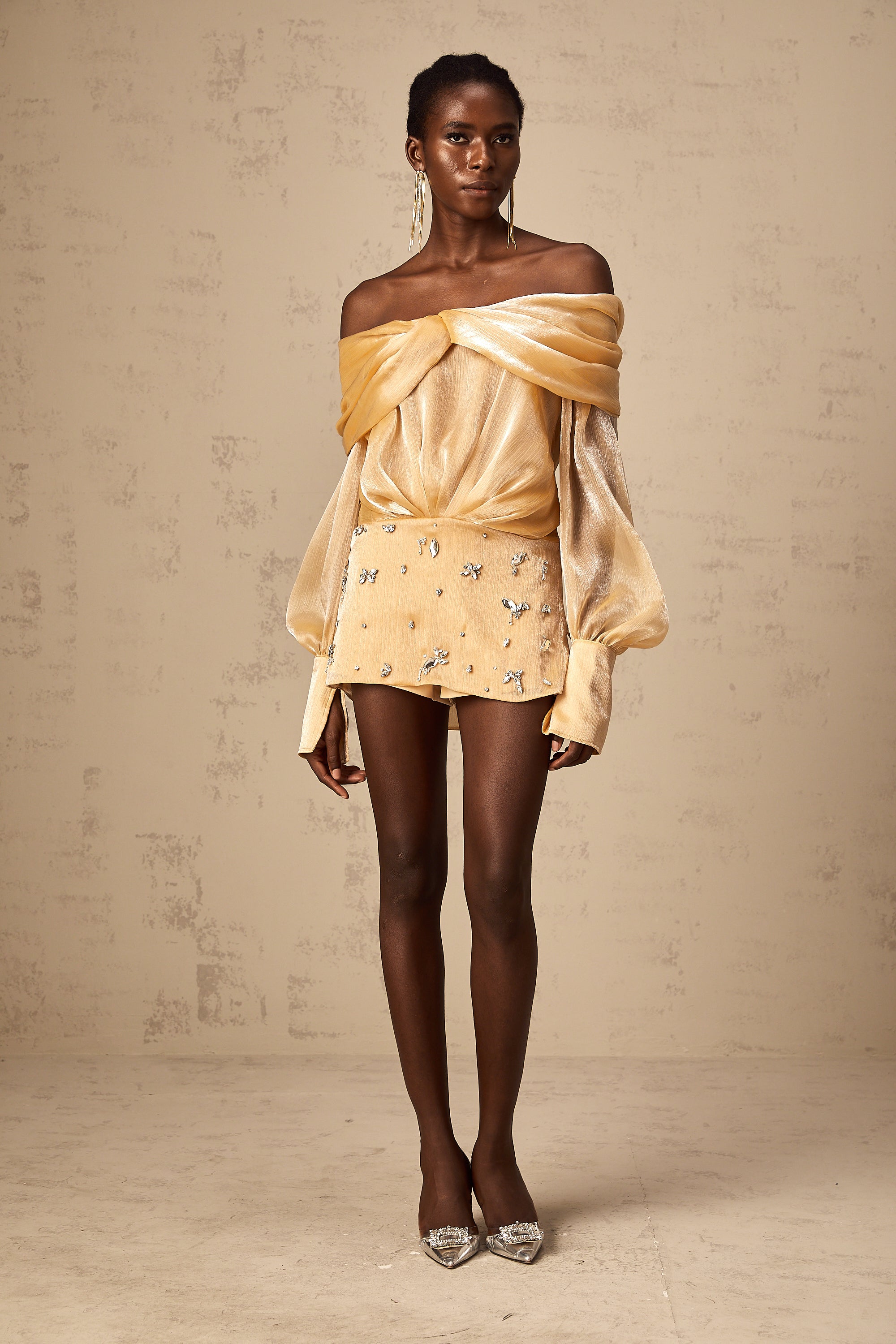 Adelina Crystal Mini Dress by SIENA - image 3