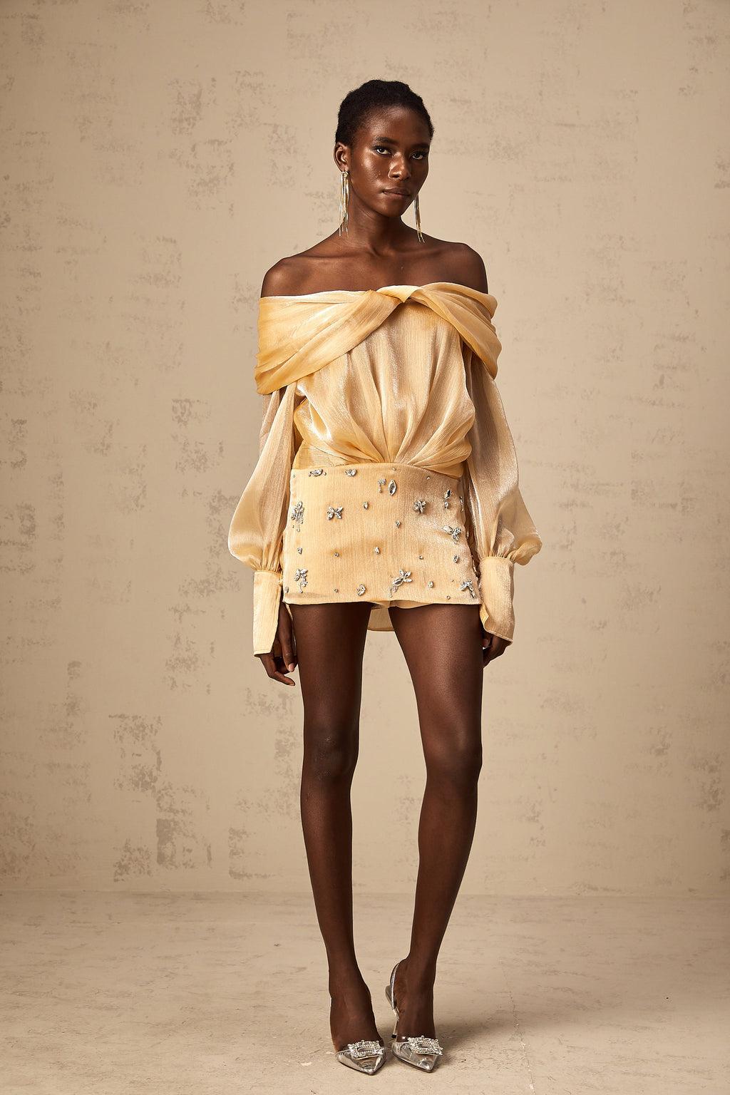 Adelina Crystal Mini Dress by SIENA - image 4