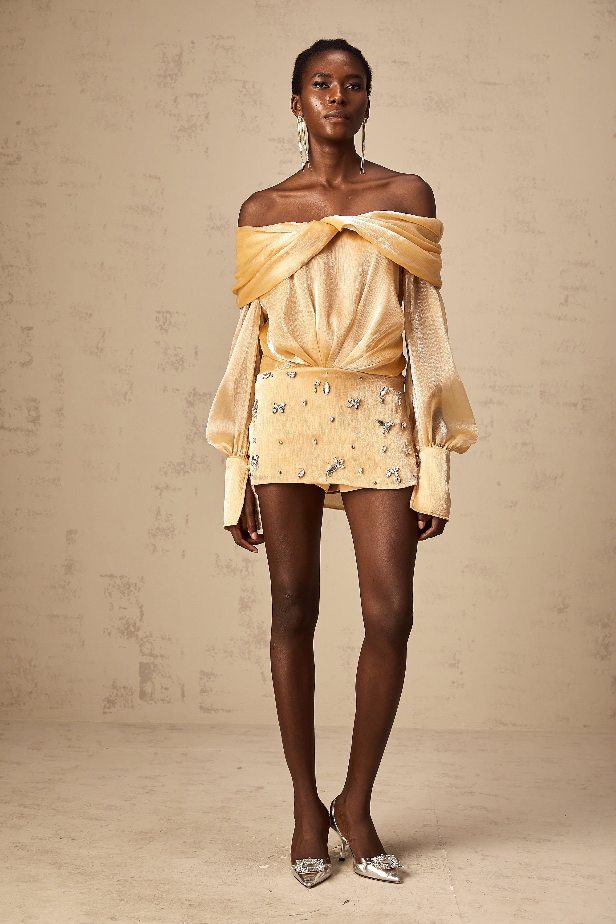 Adelina Crystal Mini Dress by SIENA - image 8
