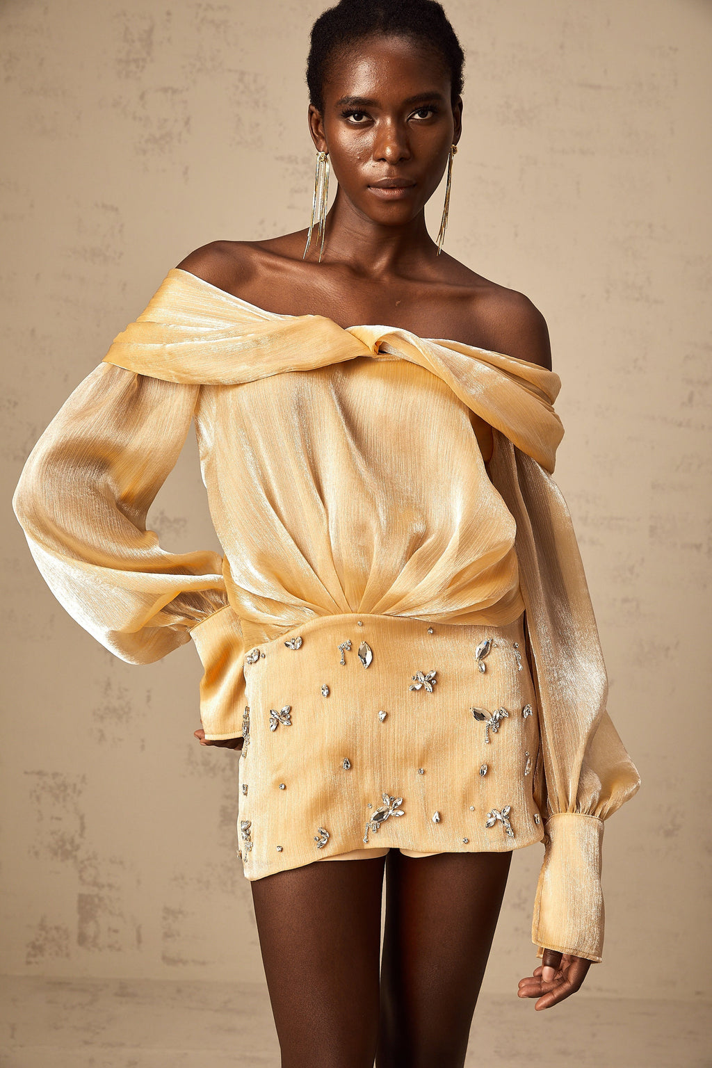 Adelina Crystal Mini Dress by SIENA - image 10