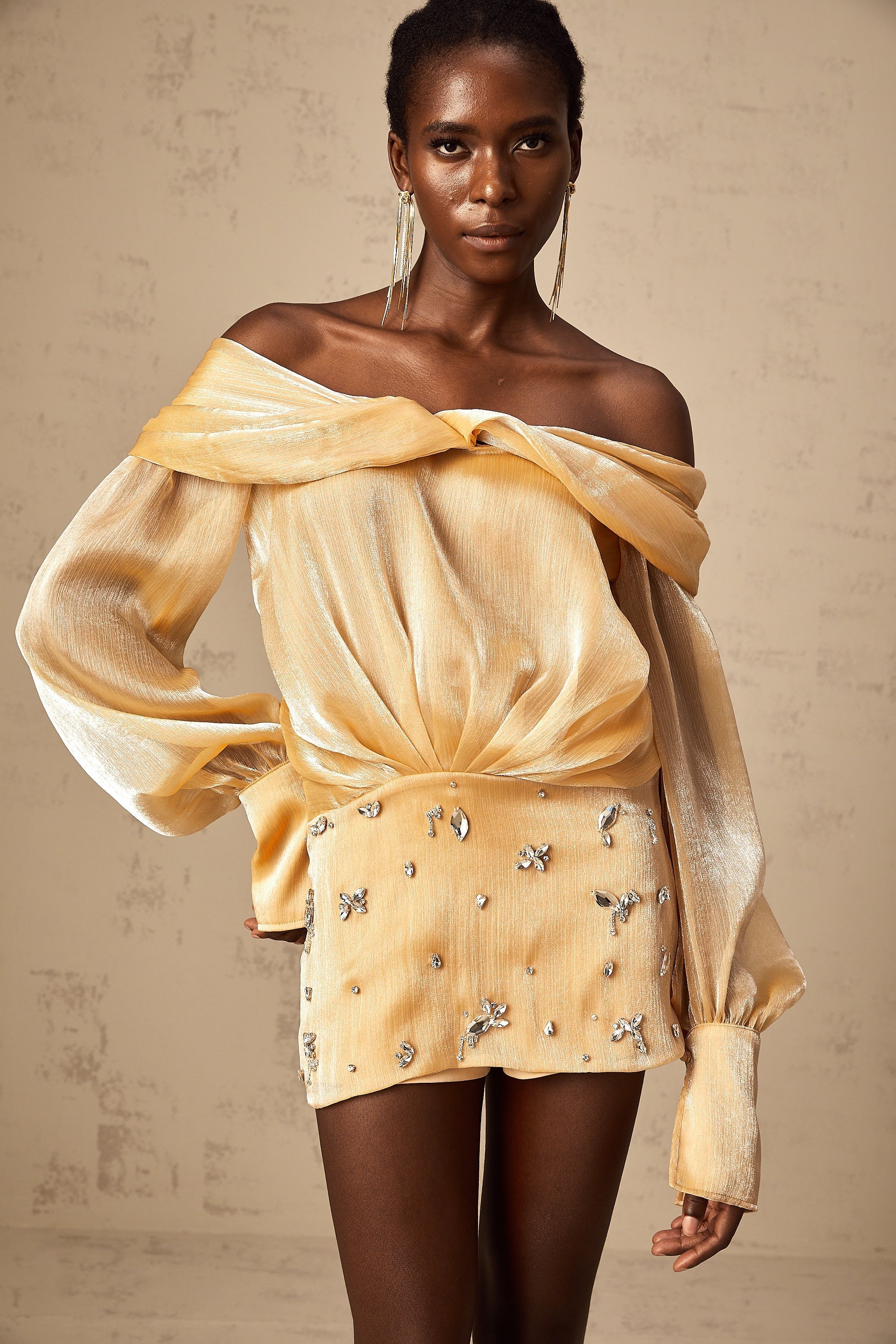Adelina Crystal Mini Dress by SIENA - image 10