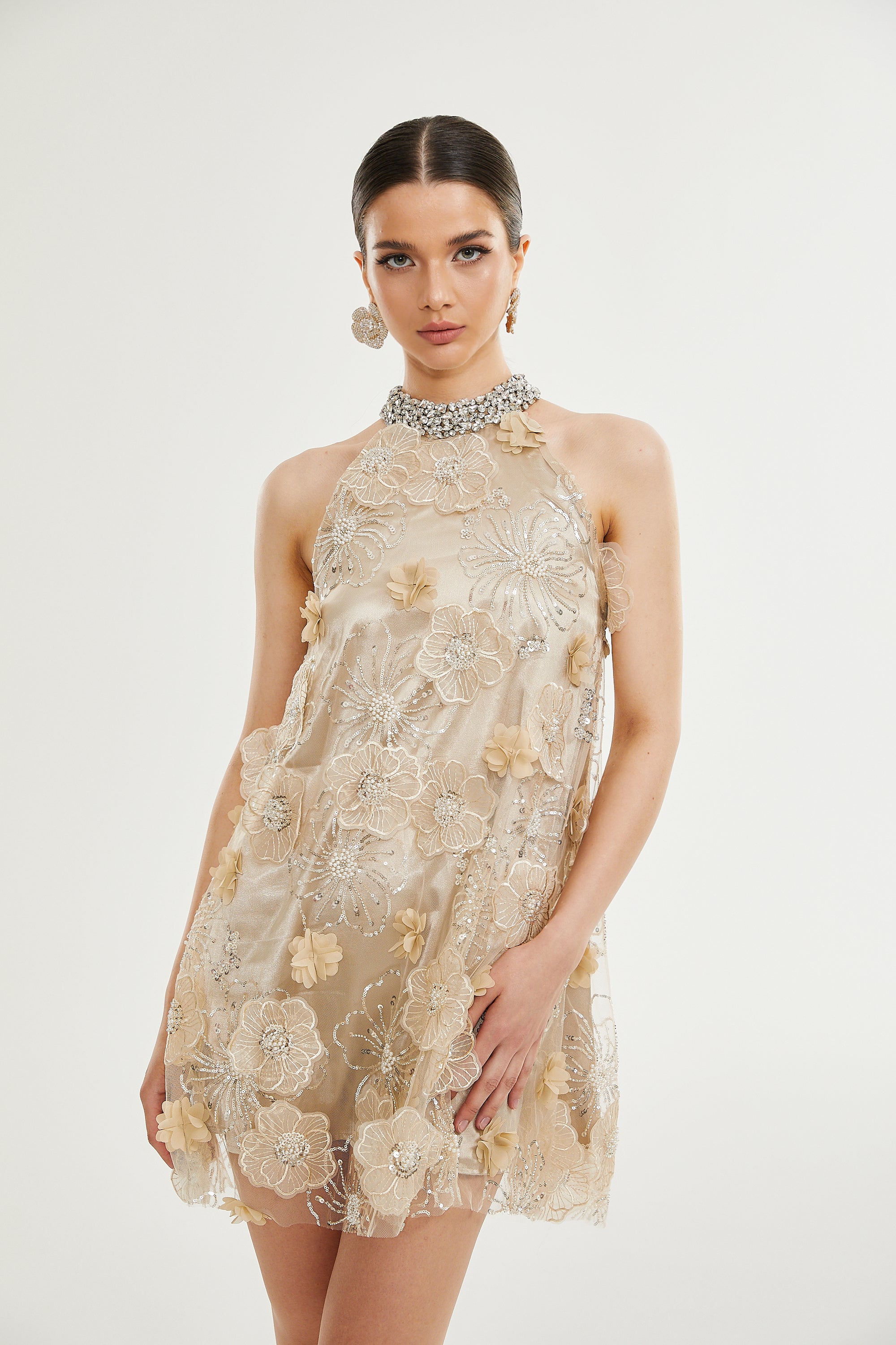 Liane Floral Mini Dress by SIENA