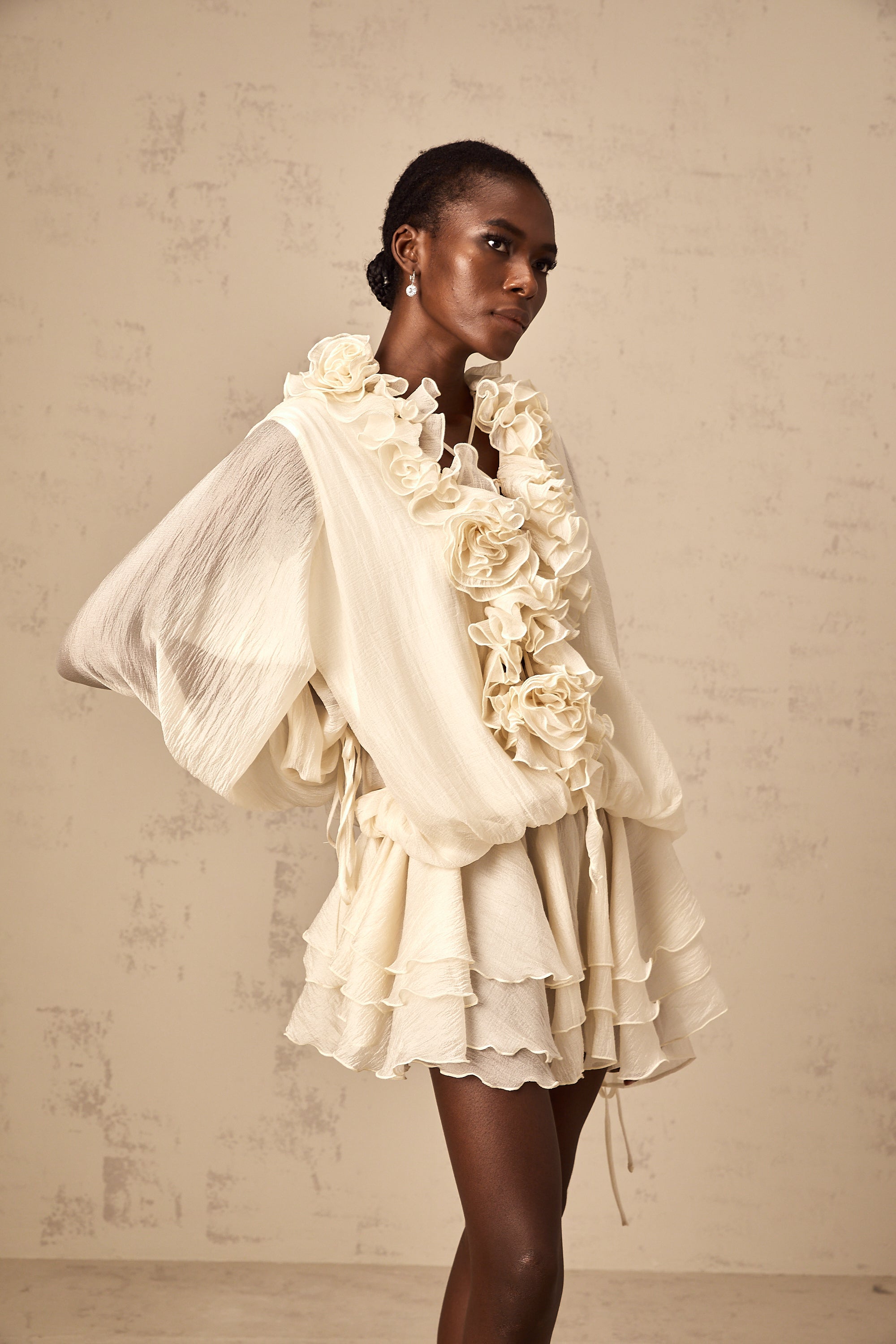 Zephyrine Floral Mini Dress by SIENA - image 8