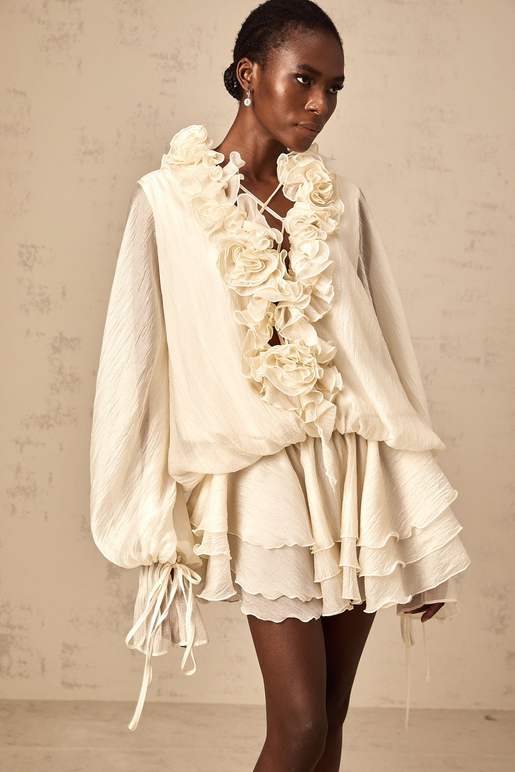 Zephyrine Floral Mini Dress by SIENA - image 10