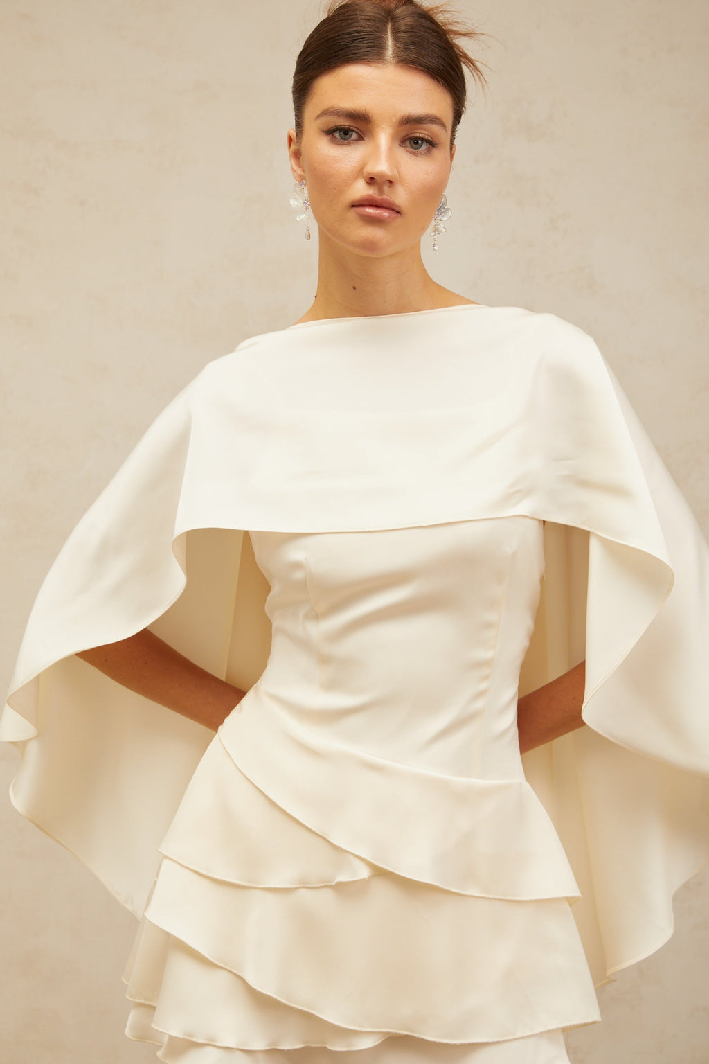 Lyna Satin Mini Dress by SIENA - image 7
