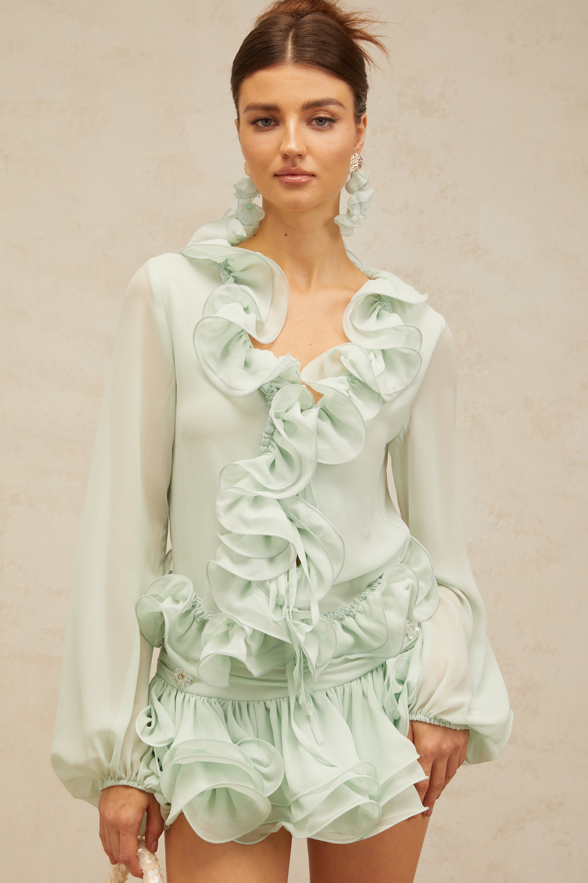 Noemie Crystal Skirt Set by SIENA