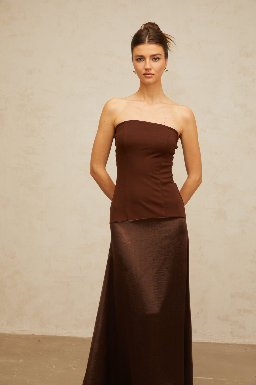 Blaise Satin Maxi Dress by SIENA - image 8