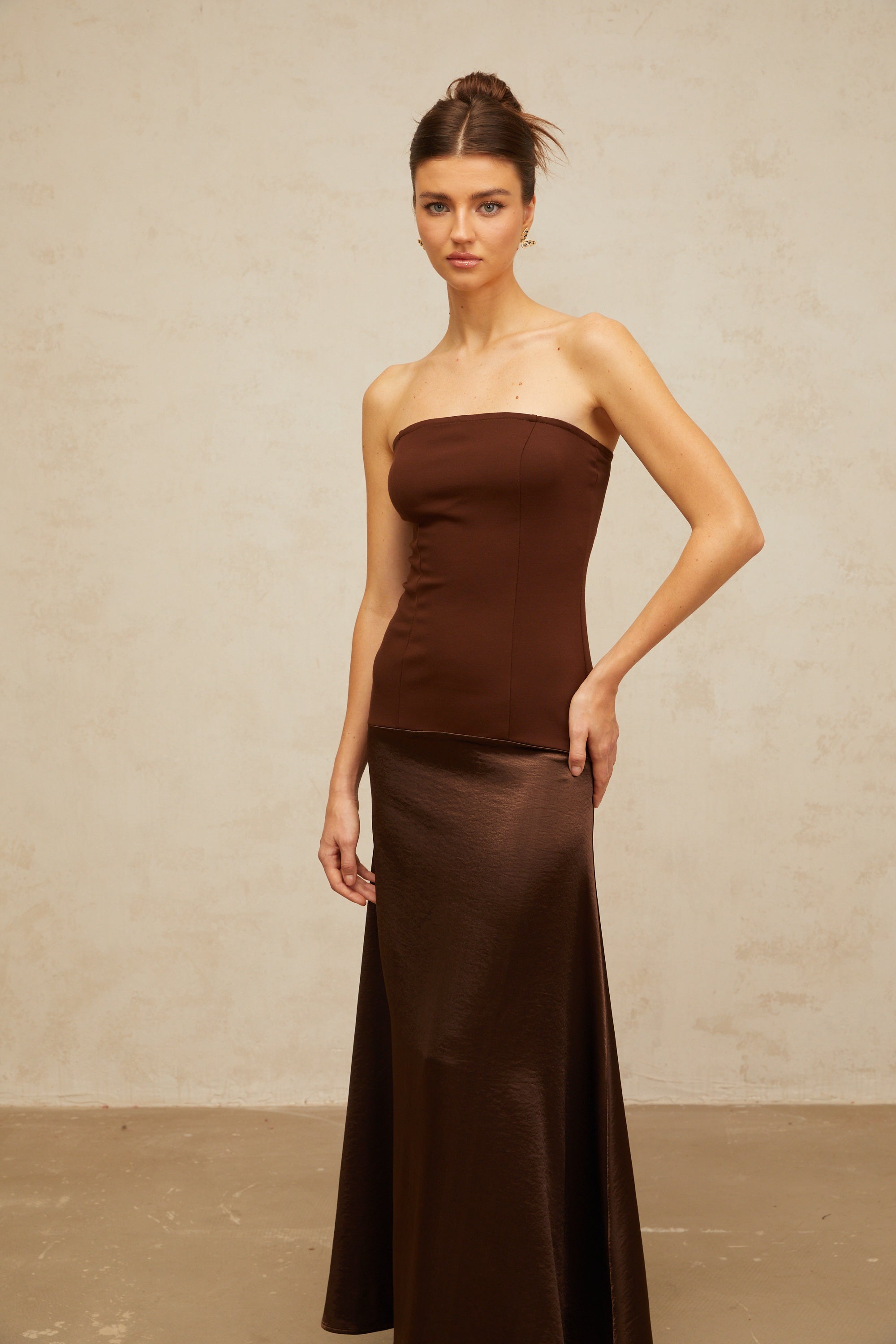 Blaise Satin Maxi Dress by SIENA - image 7