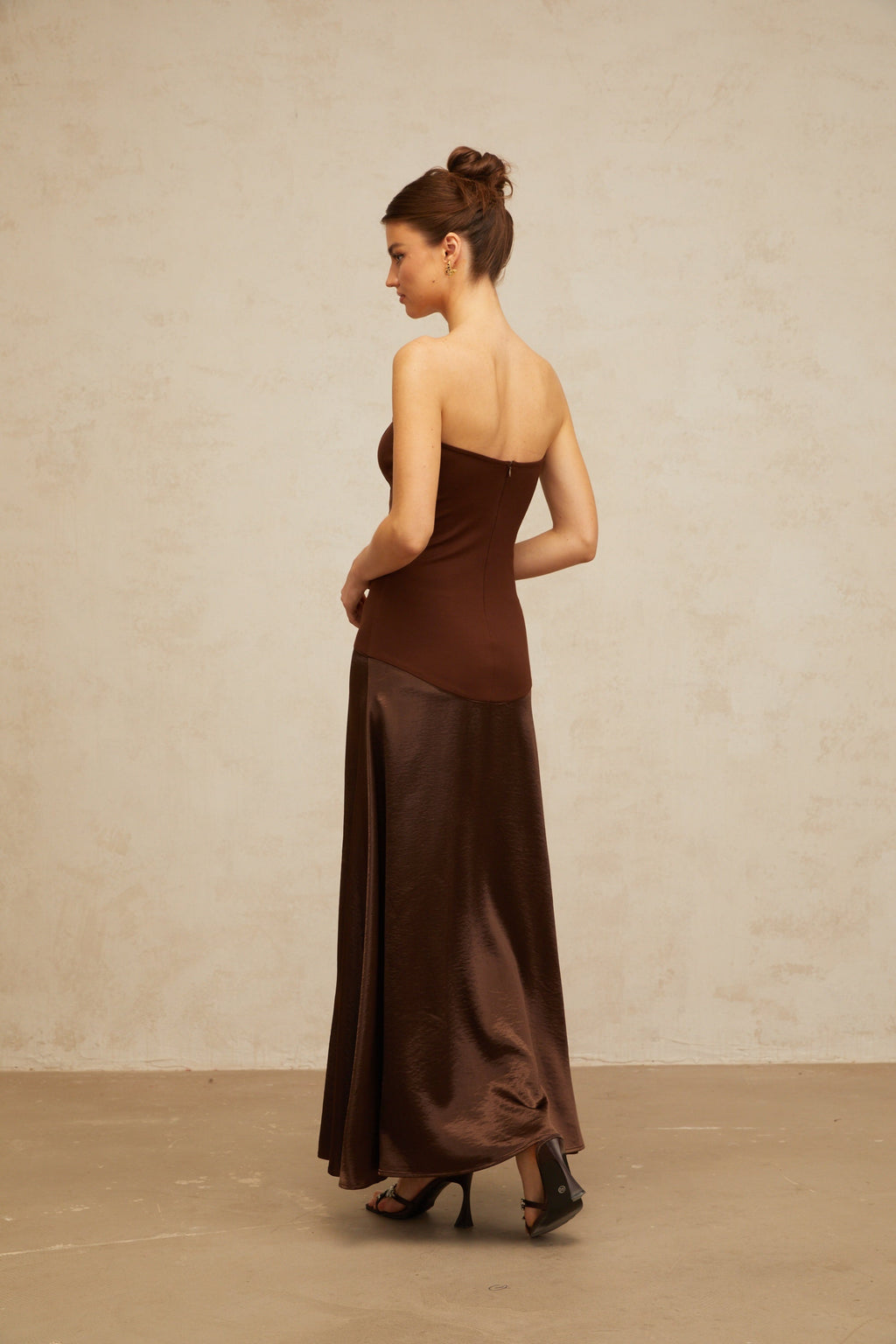 Blaise Satin Maxi Dress by SIENA - image 2