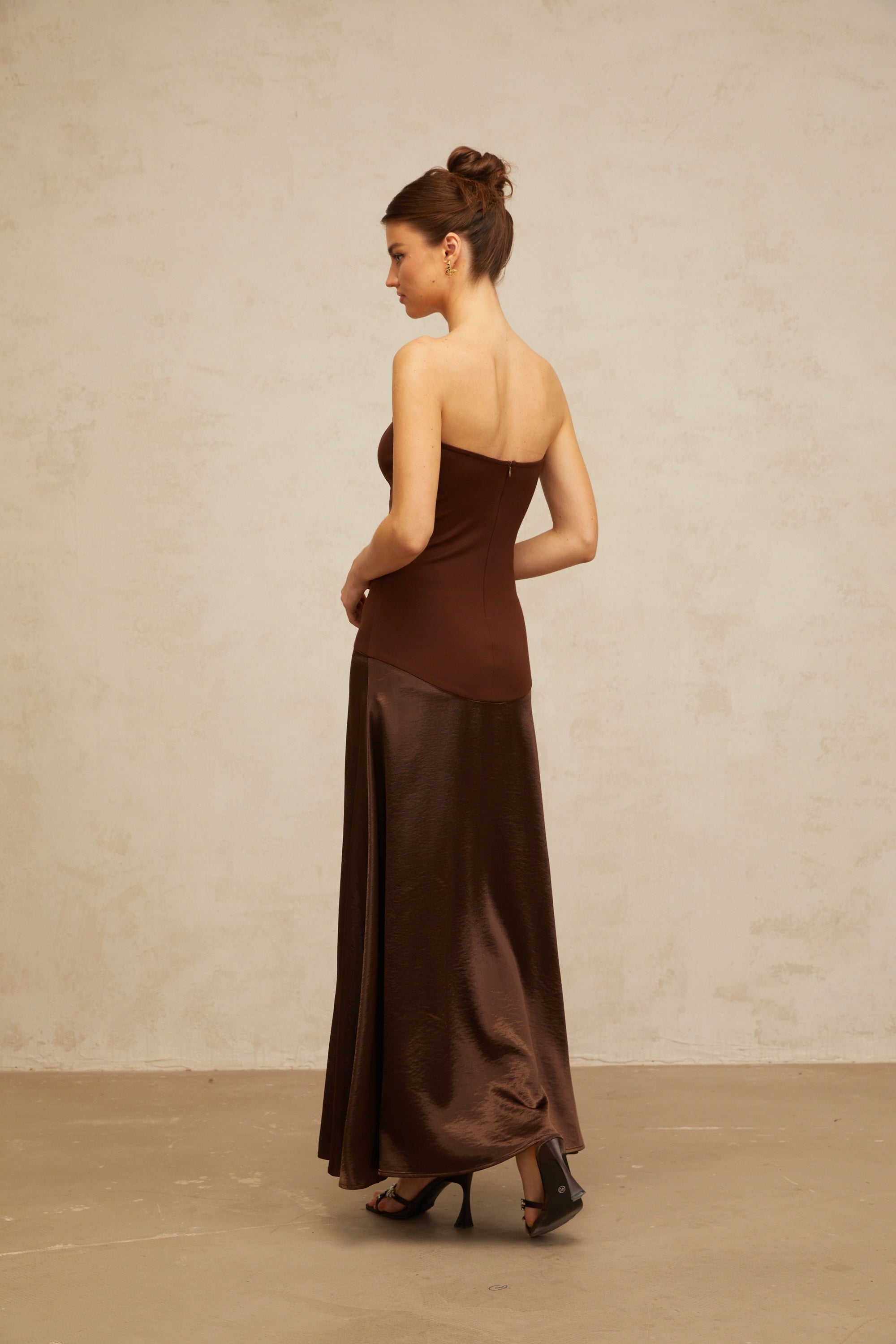 Blaise Satin Maxi Dress by SIENA - image 2