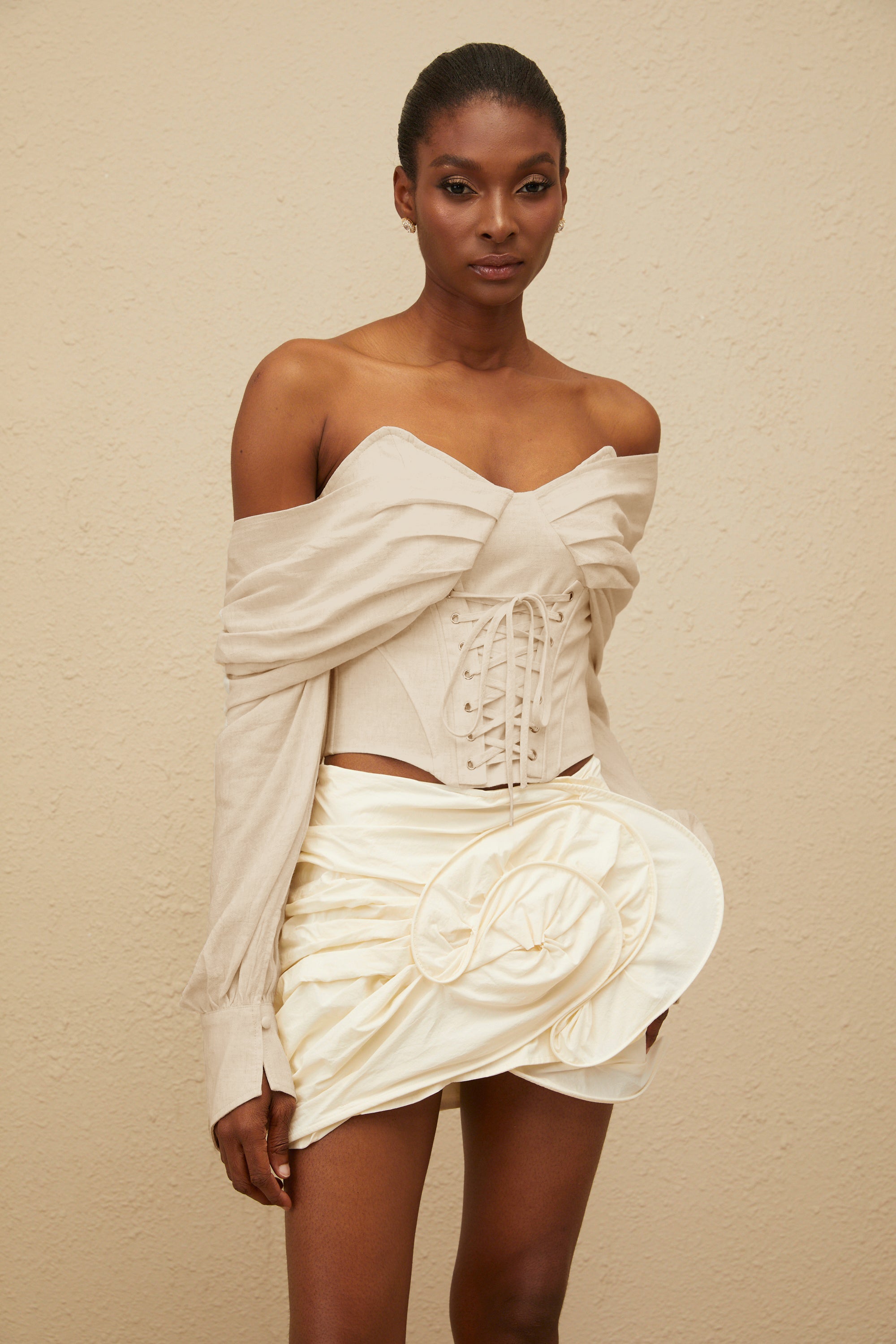 Eclatante Lace Corset Top by SIENA - image 8