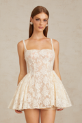 Euphemia Lace Mini Dress by SIENA