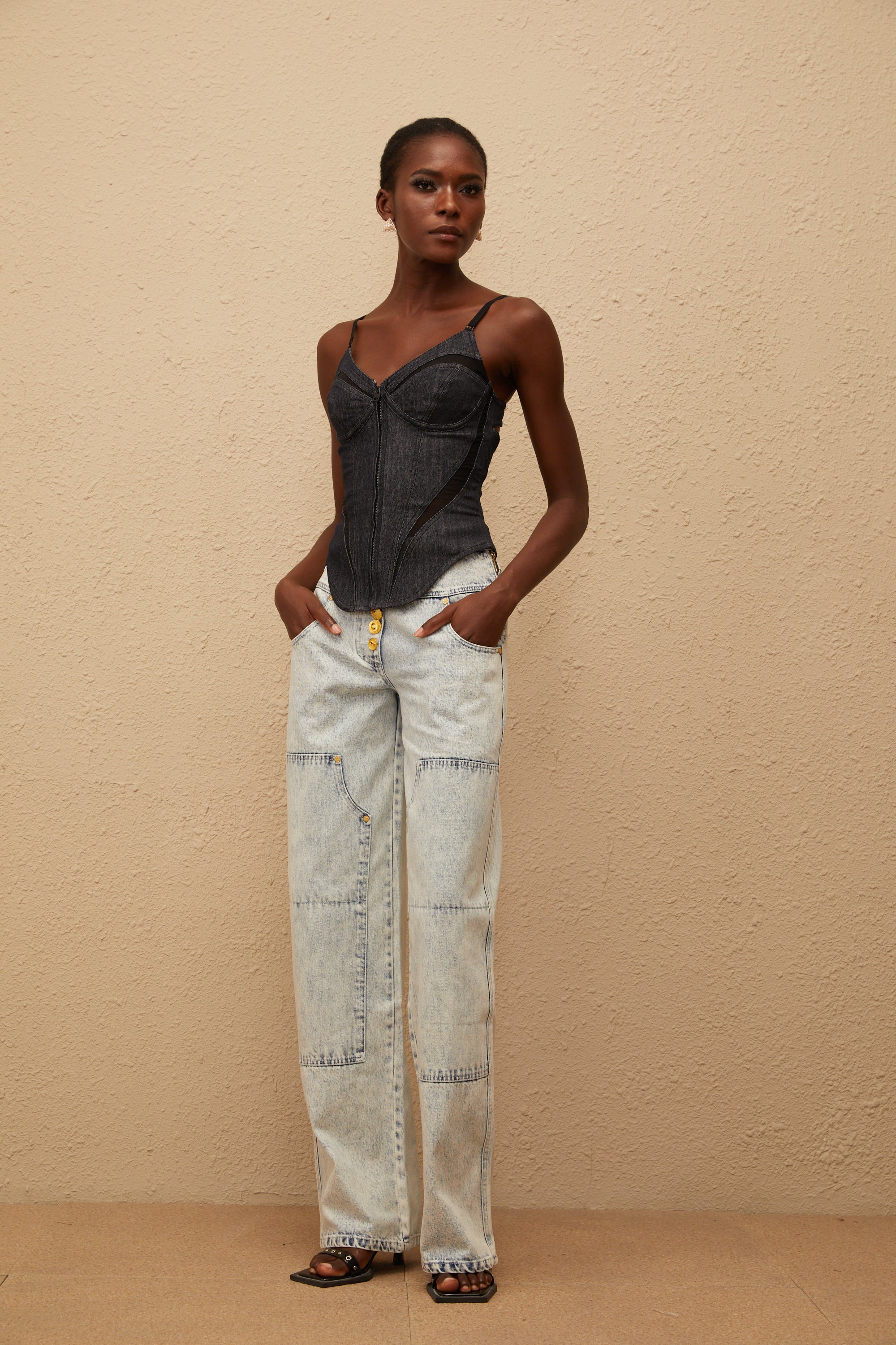 Veera Mesh Corset Top by SIENA - image 5