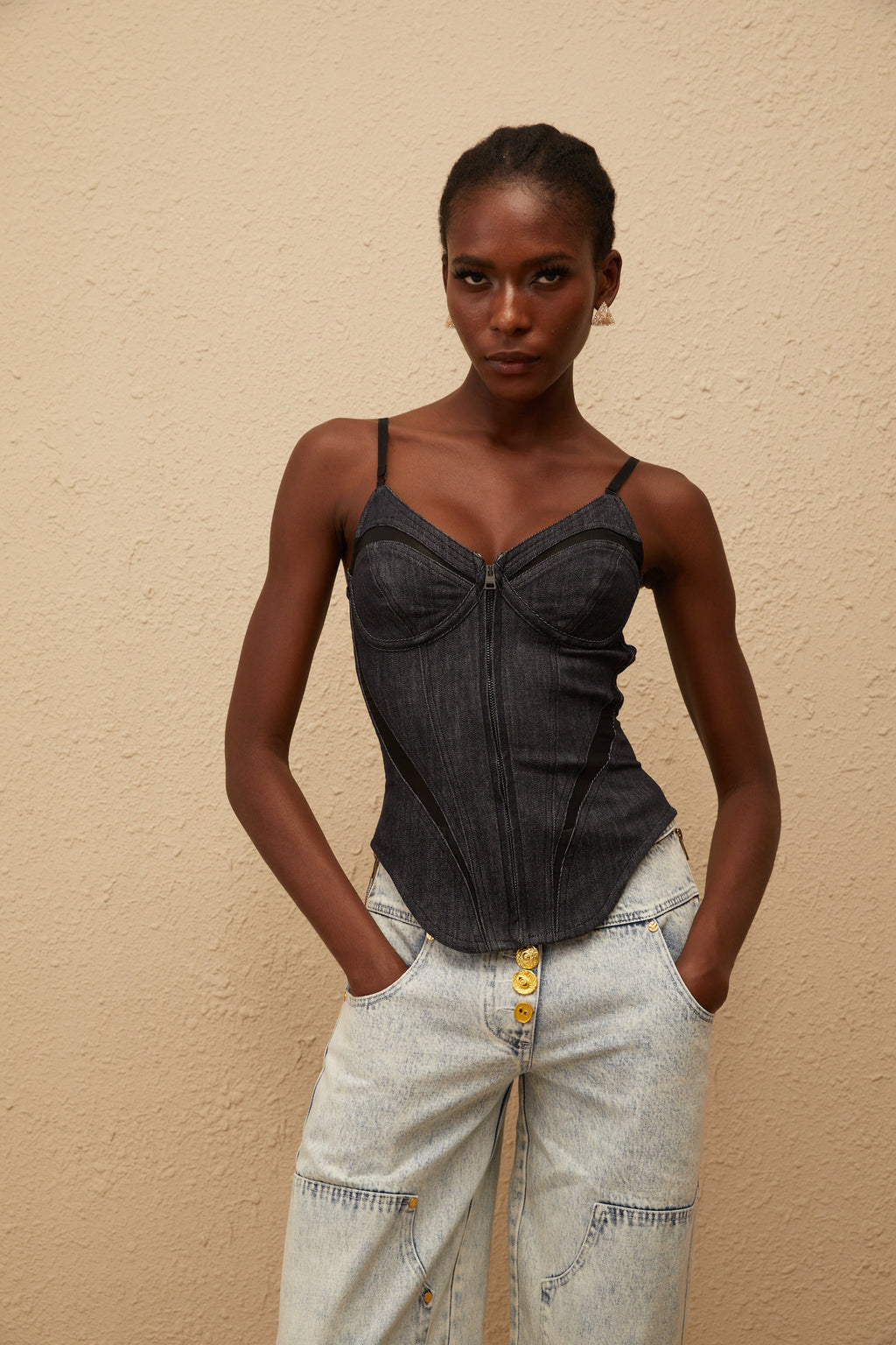 Veera Mesh Corset Top by SIENA - image 8