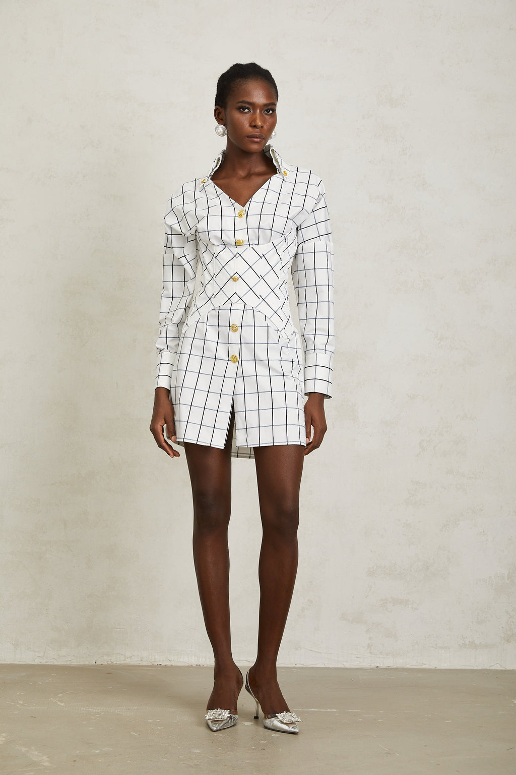 Quintina Buttoned Mini Dress by SIENA - image 6