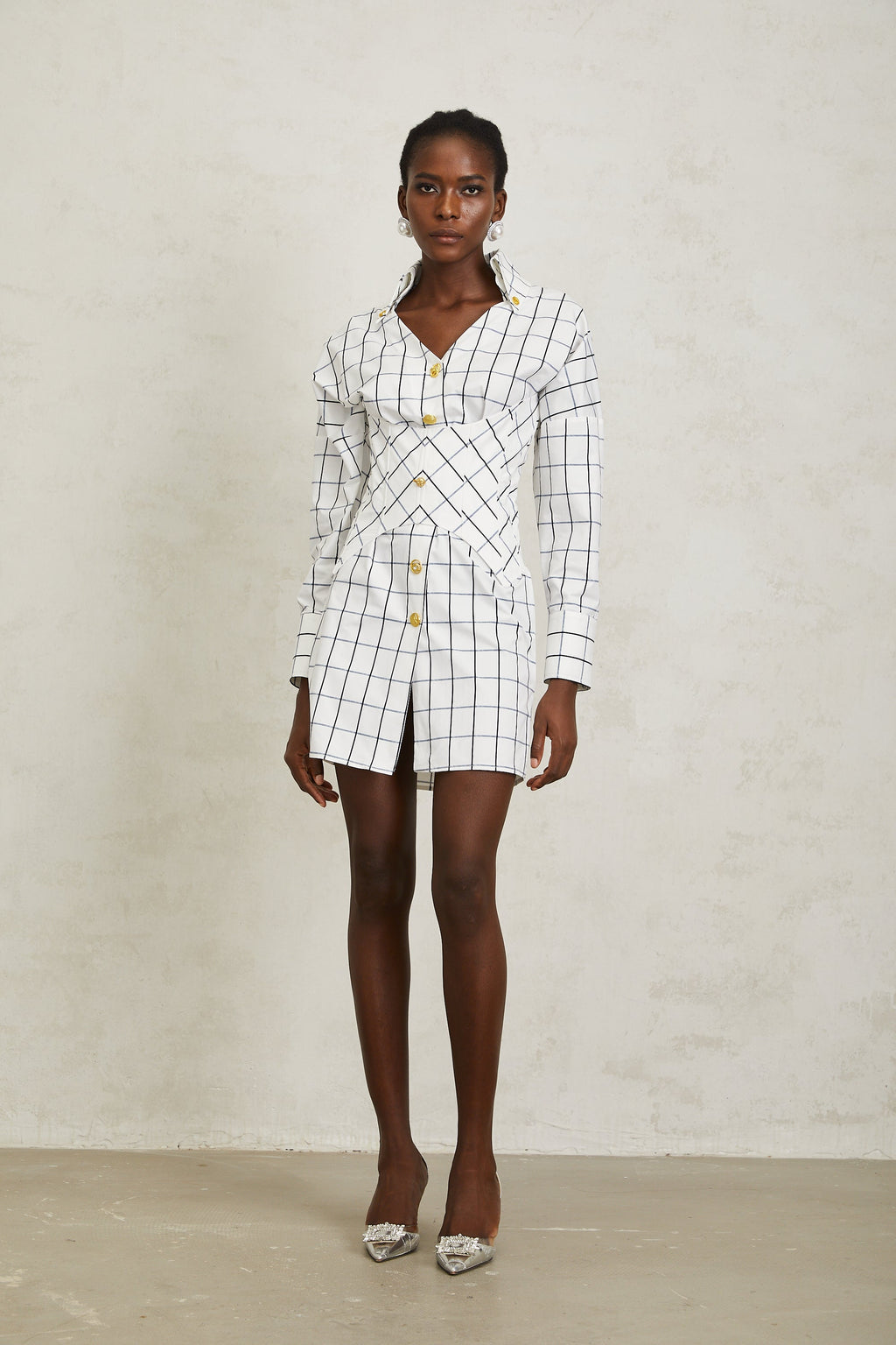 Quintina Buttoned Mini Dress by SIENA - image 7