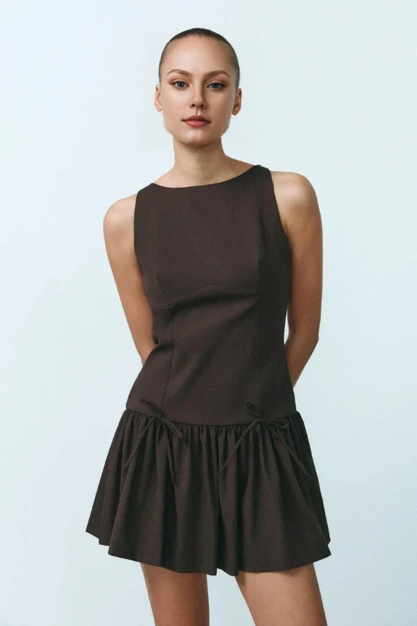 Florence Bow Mini Dress by SIENA - image 11