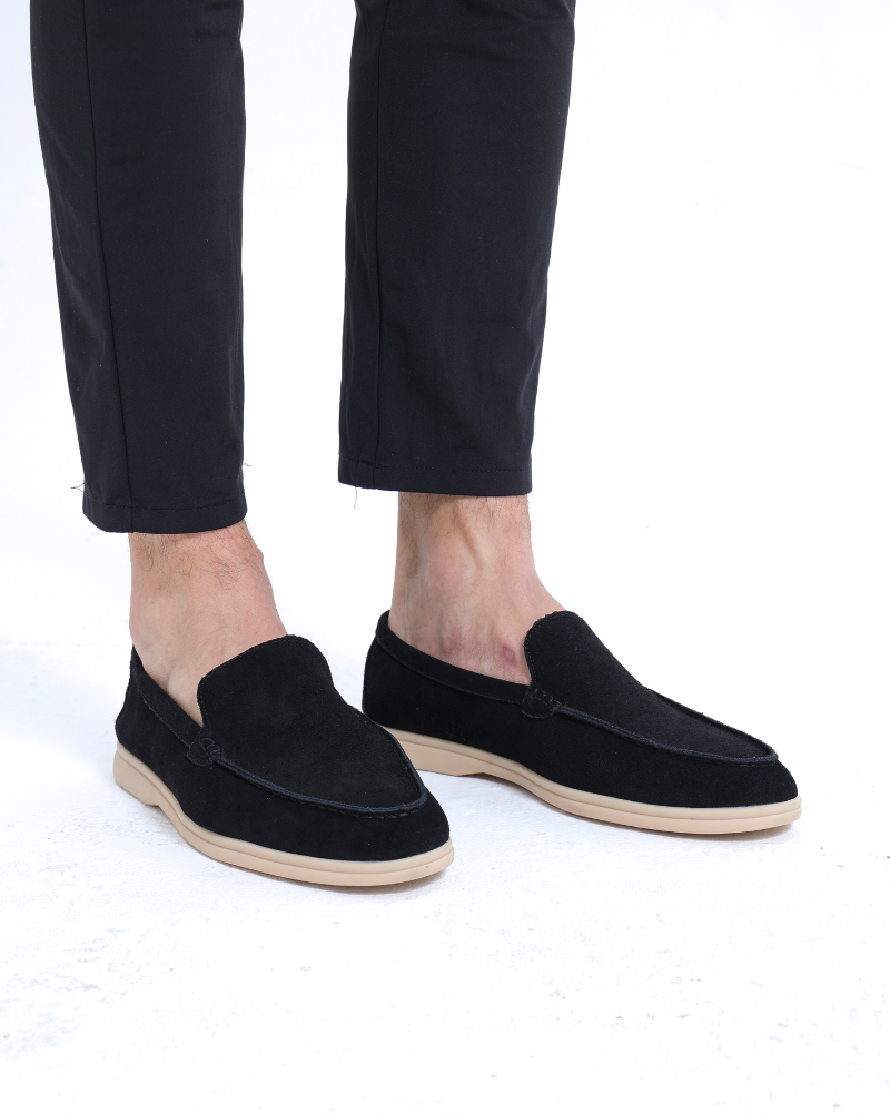 Suede Loafers
