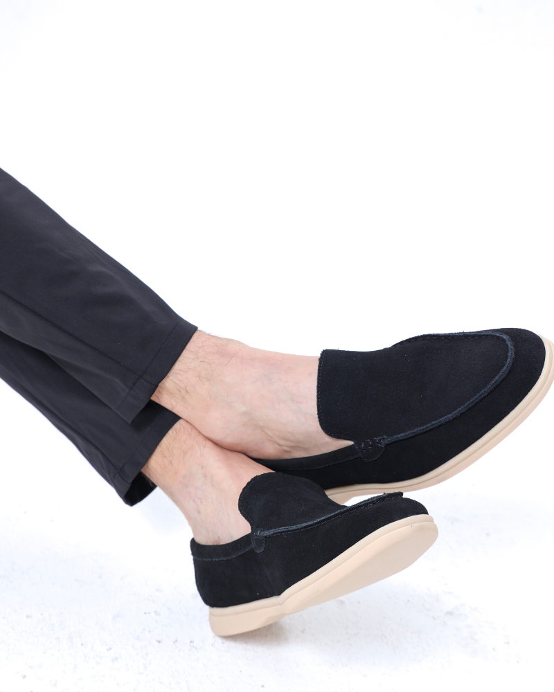 Suede Loafers