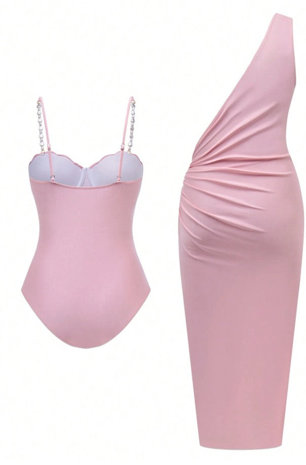 Pearl Asymmetric One-Piece Swimsuit by SIENA - image 3