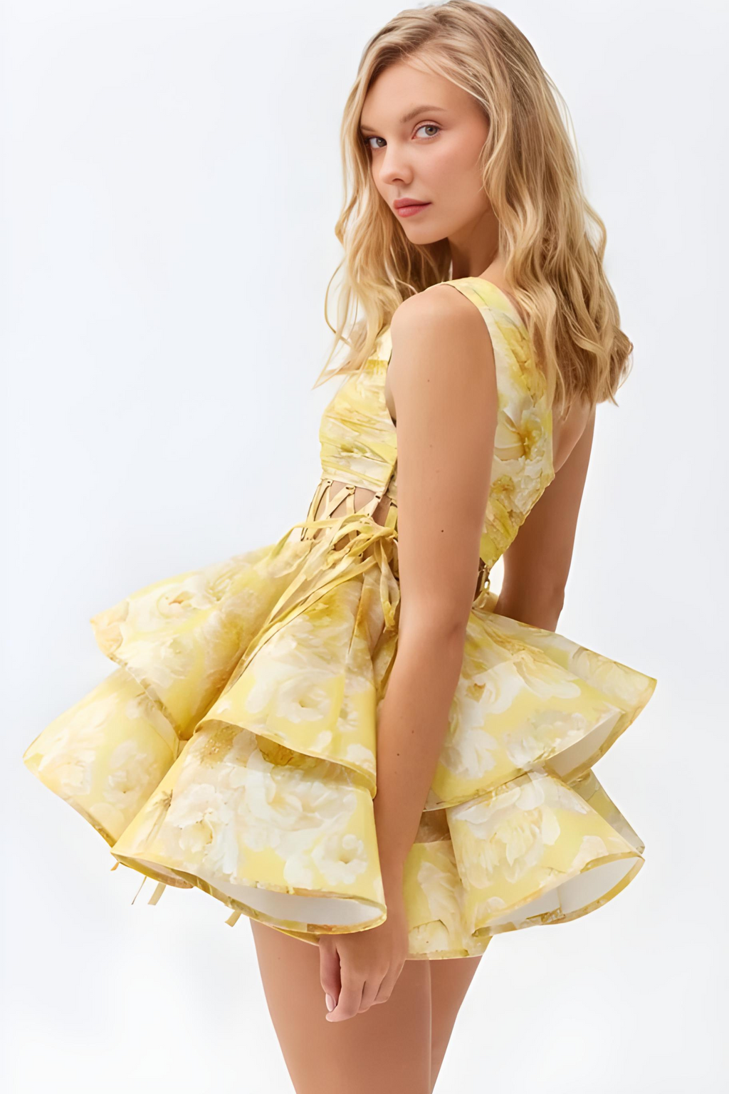 Liora Floral Mini Dress by SIENA - image 2