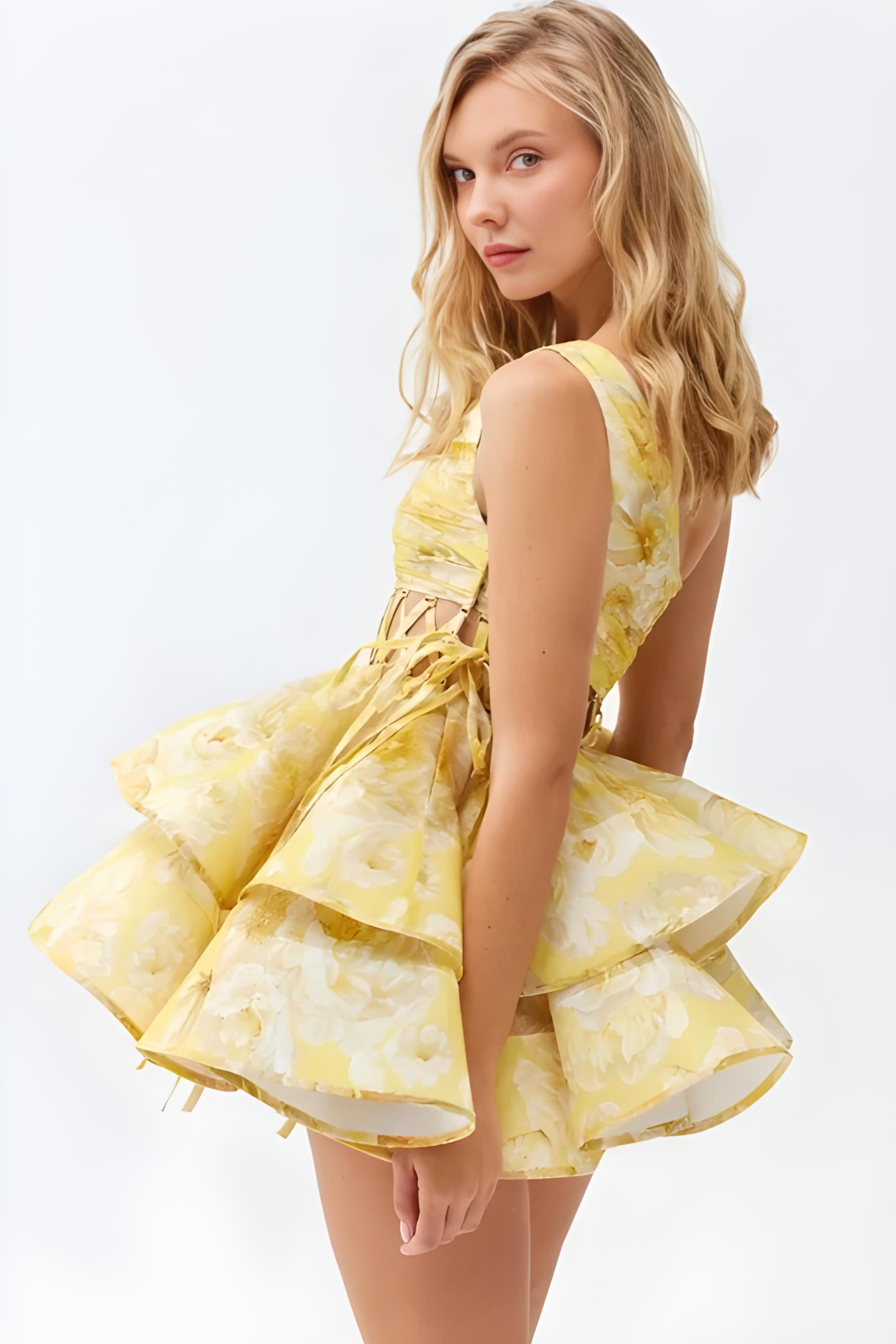 Liora Floral Mini Dress by SIENA - image 2