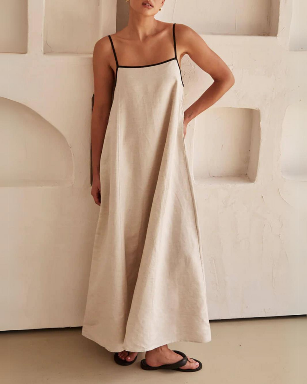 CRIS Linen Maxi Dress by SIENA - image 2