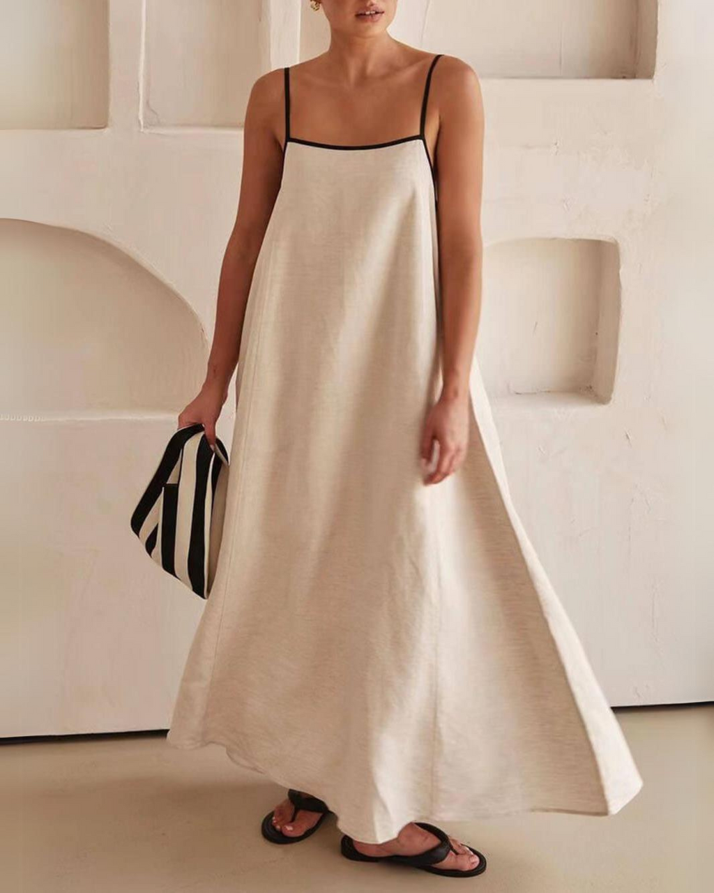 CRIS Linen Maxi Dress by SIENA - image 3