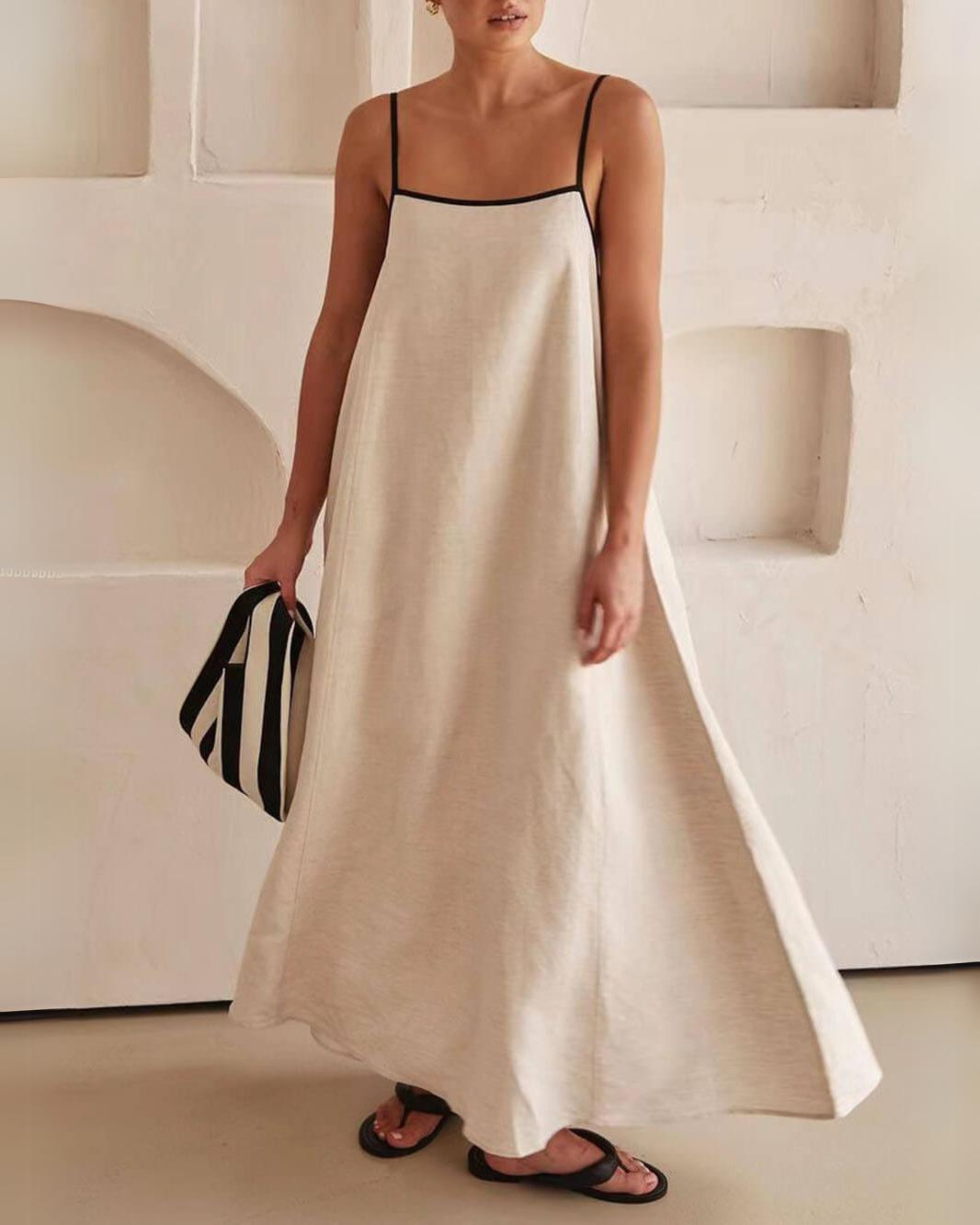 CRIS Linen Maxi Dress by SIENA - image 3