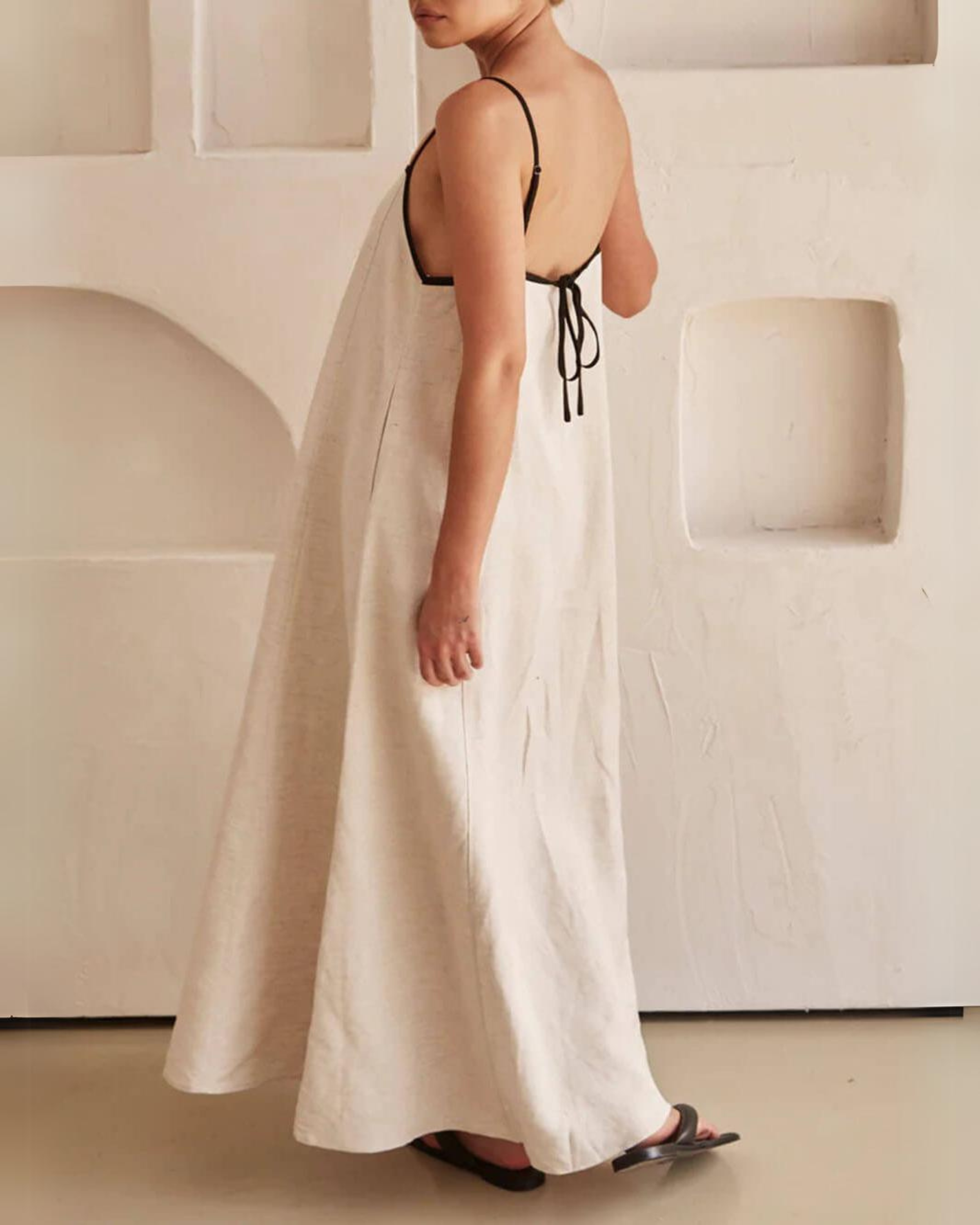 CRIS Linen Maxi Dress by SIENA - image 4