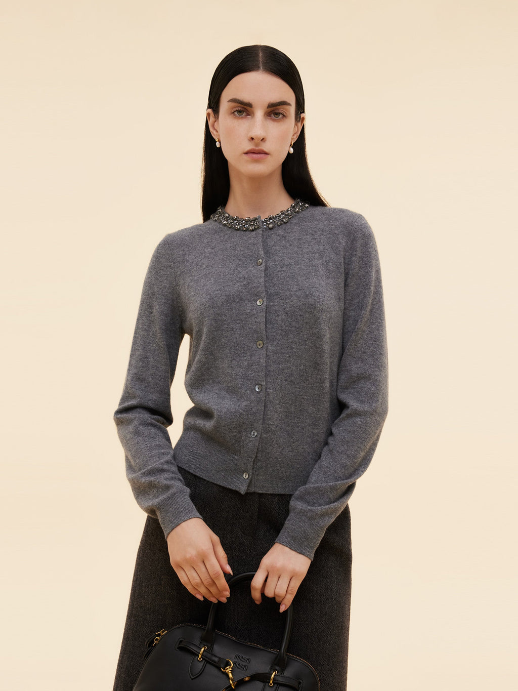 Boncuklu Cardigan by SIENA