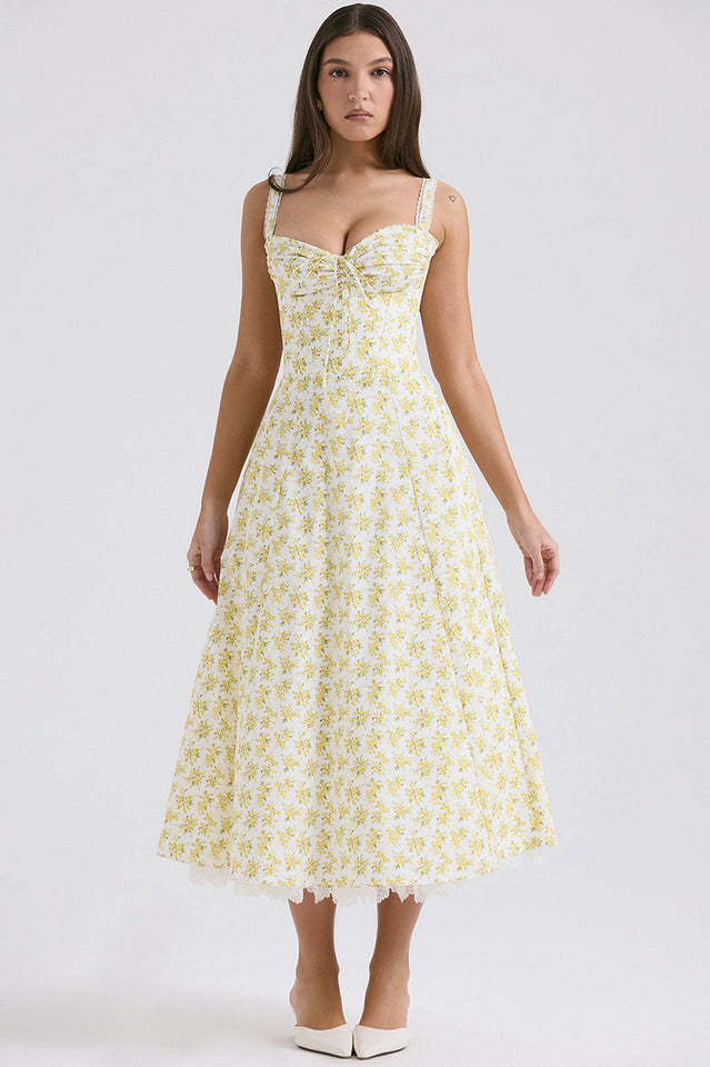 Nemesia Floral Midi Dress by SIENA - image 4