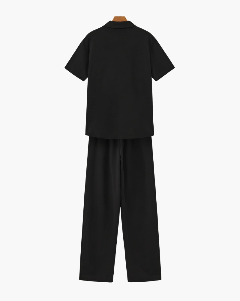 Polo & Trousers Set