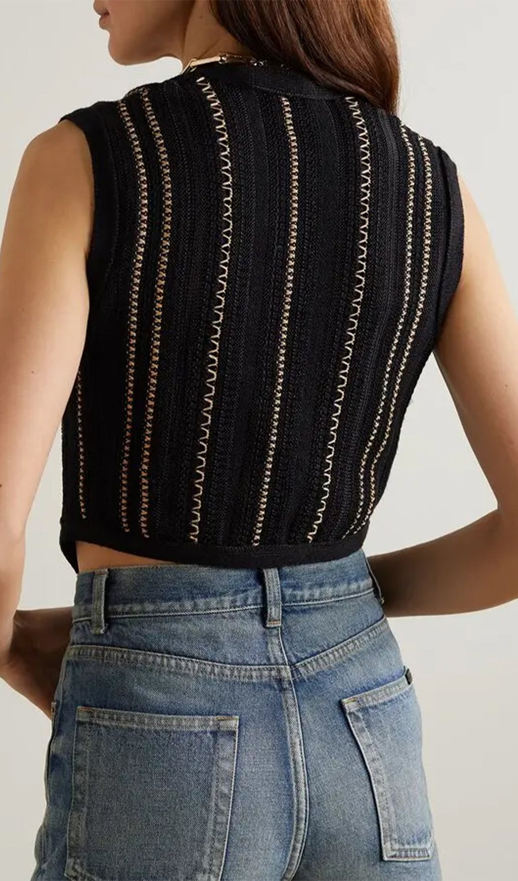 Naksl Linen Knit Top by SIENA - image 2
