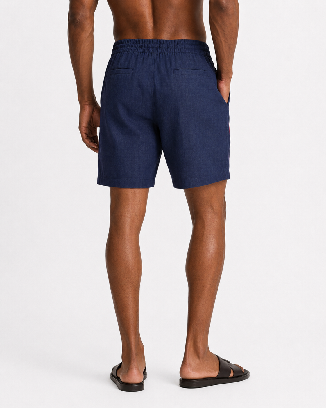 Riva Linen Shorts Blue