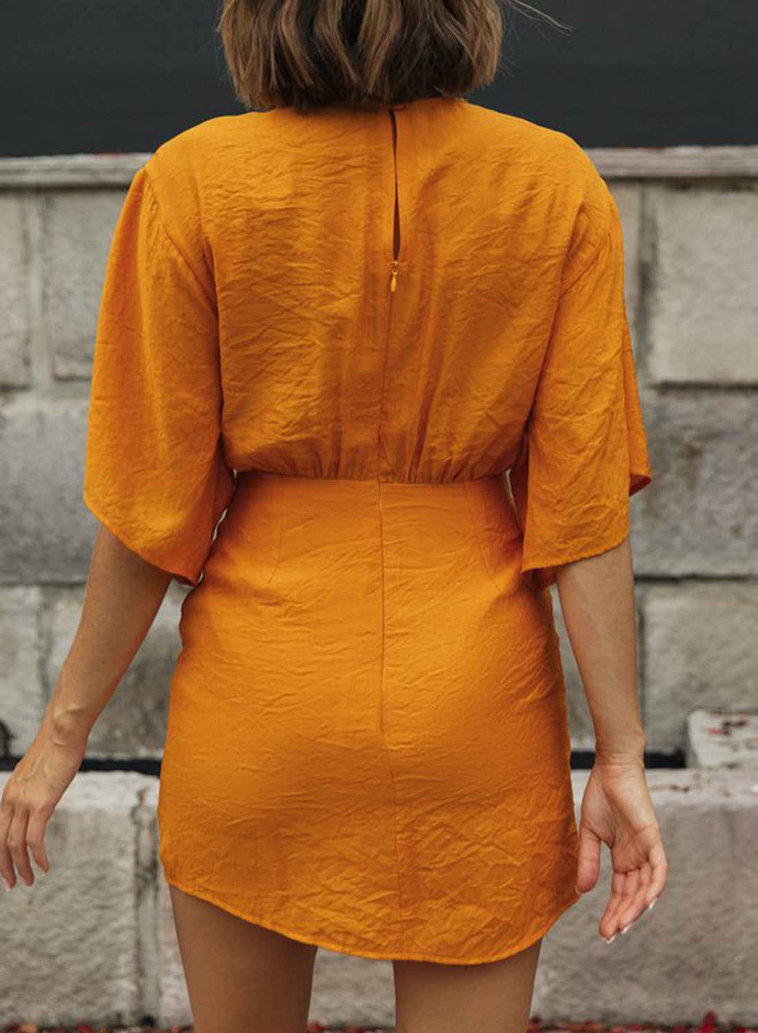 Linen Mini Dress by SIENA - image 2