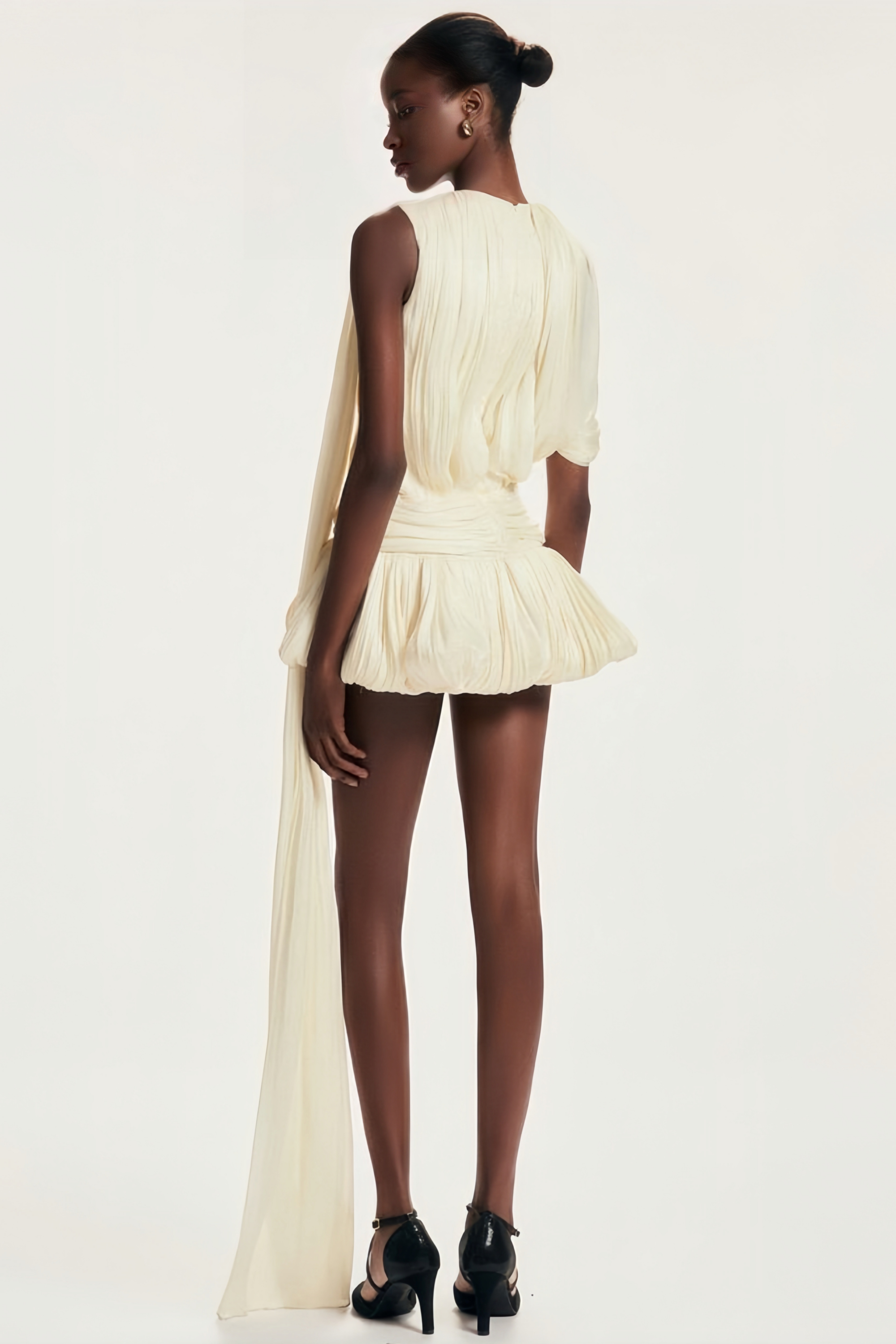 Cyrielle Asymmetric Mini Dress by SIENA - image 3
