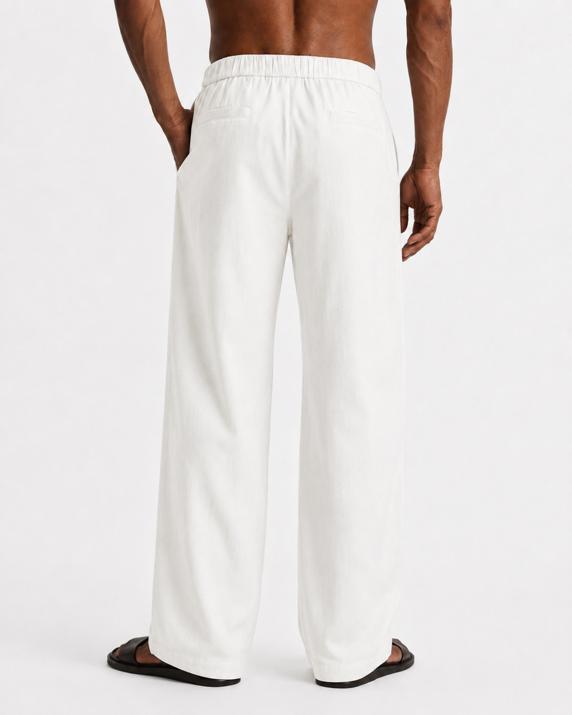 Mare Linen Pants White