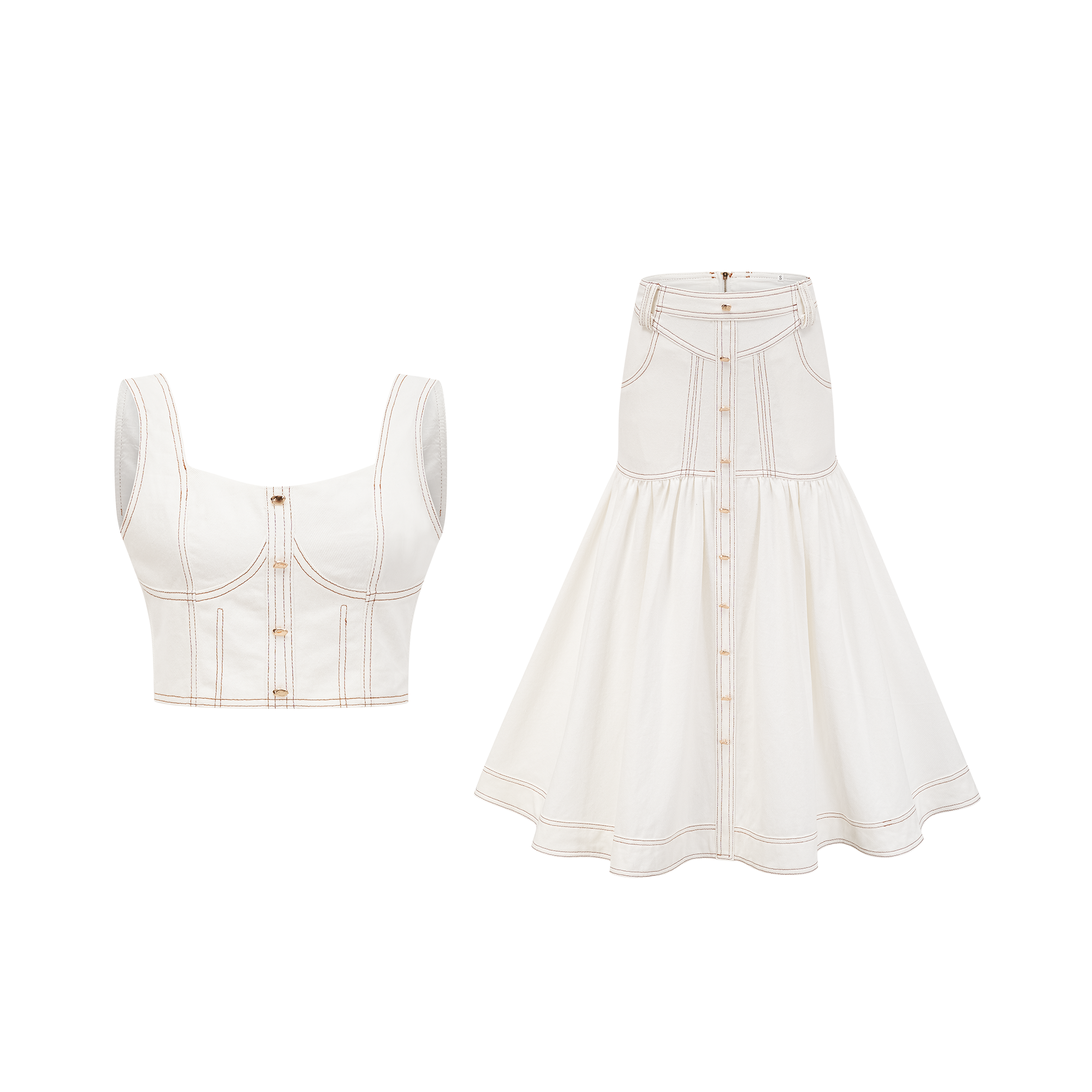 Brielle Skirt Set by SIENA