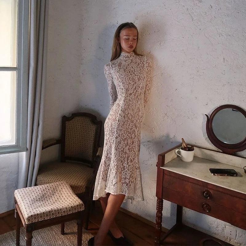 Elegant Lace Maxi Dress by SIENA - image 4
