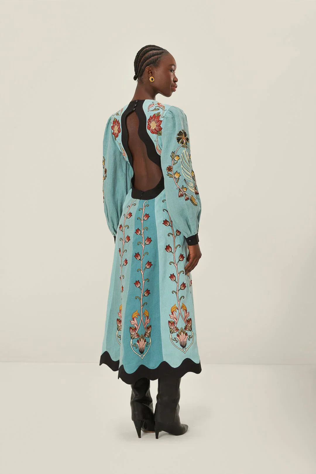 Mavi Floral Midi Dress by SIENA - image 4