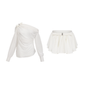 Andrea Crystal Mini Skirt Set by SIENA