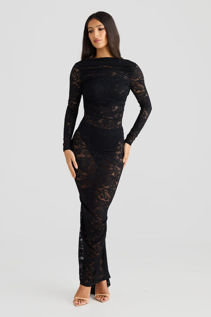 Timeo Lace Maxi Dress by SIENA - image 6