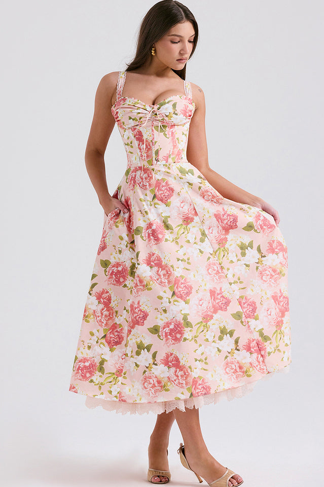 Rosalee Floral Midi Dress by SIENA - image 4