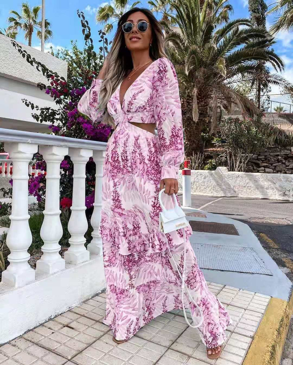 Colinen Linen Maxi Dress by SIENA